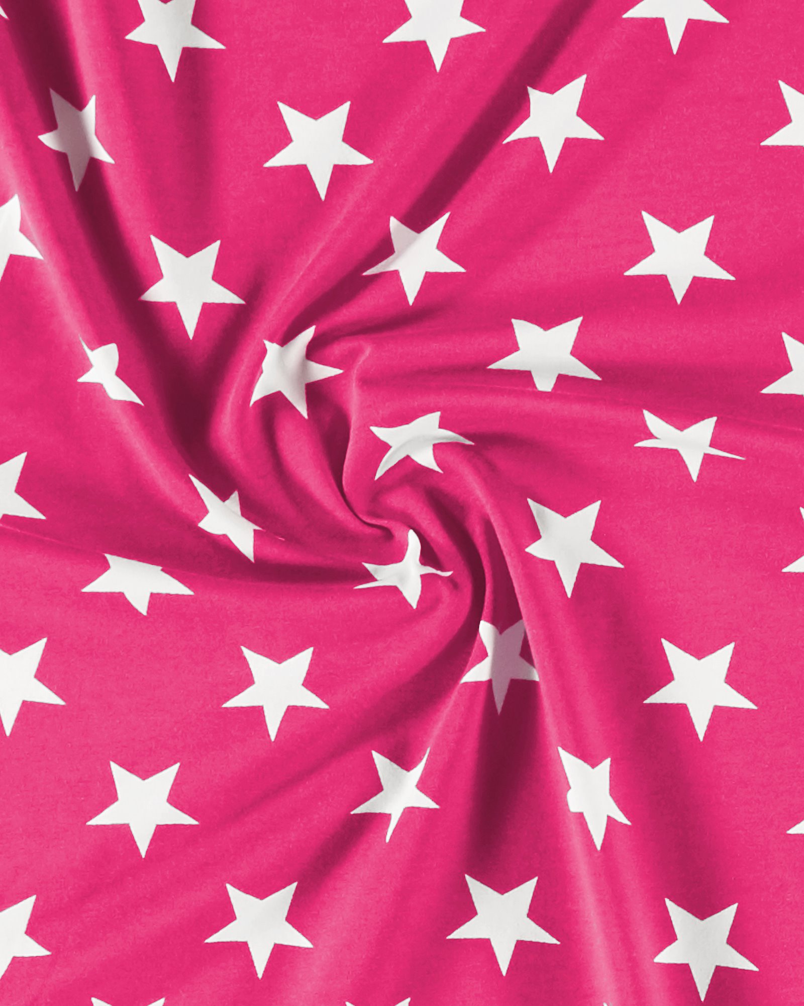 Stretch jersey pink with stars 273320_pack
