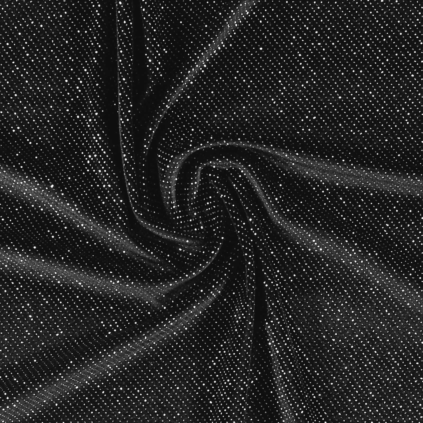 Stretch-Jersey schwarz mit silber Glitze 273096_pack