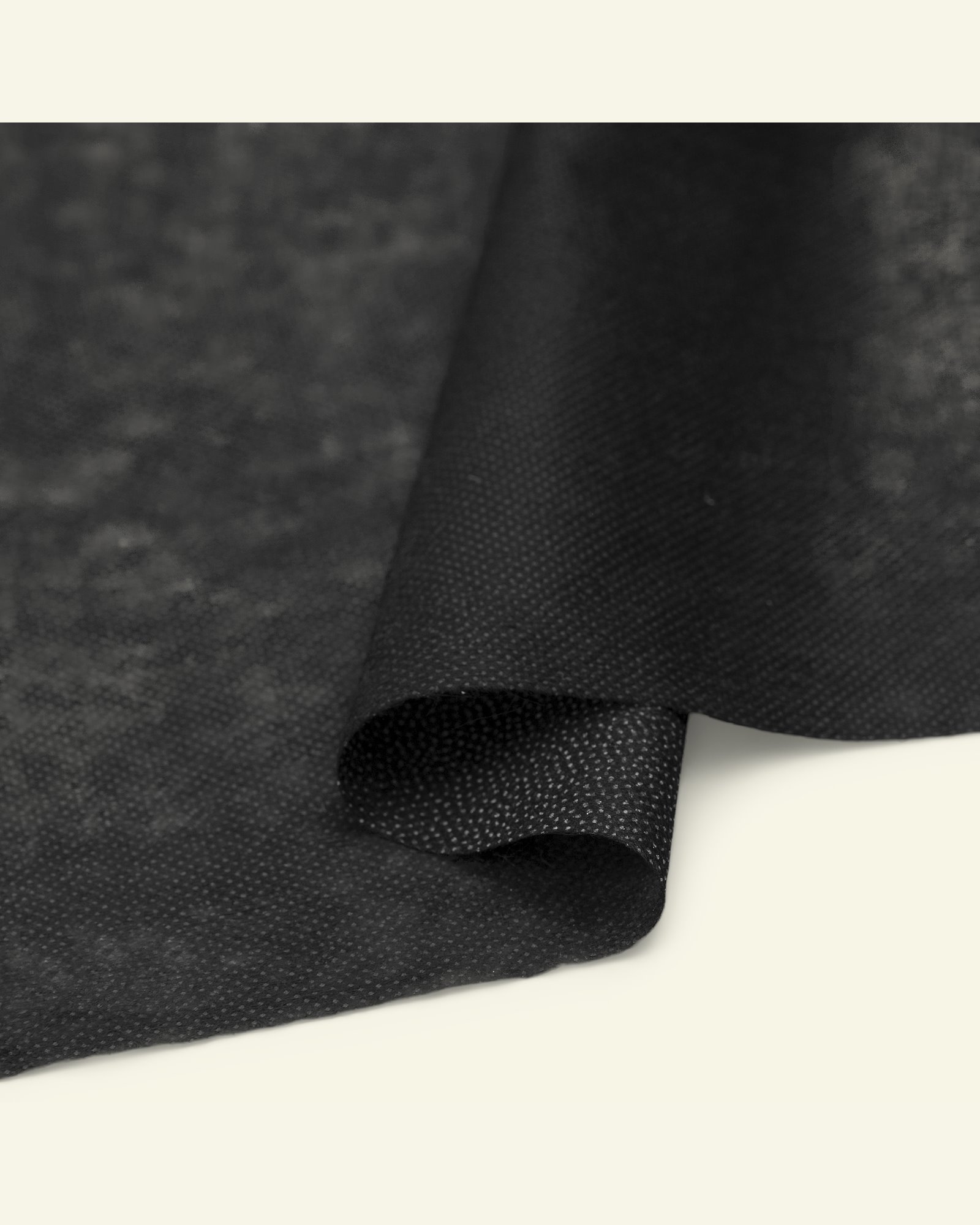 Stretch knitted interlining black w/glue 9563_pack