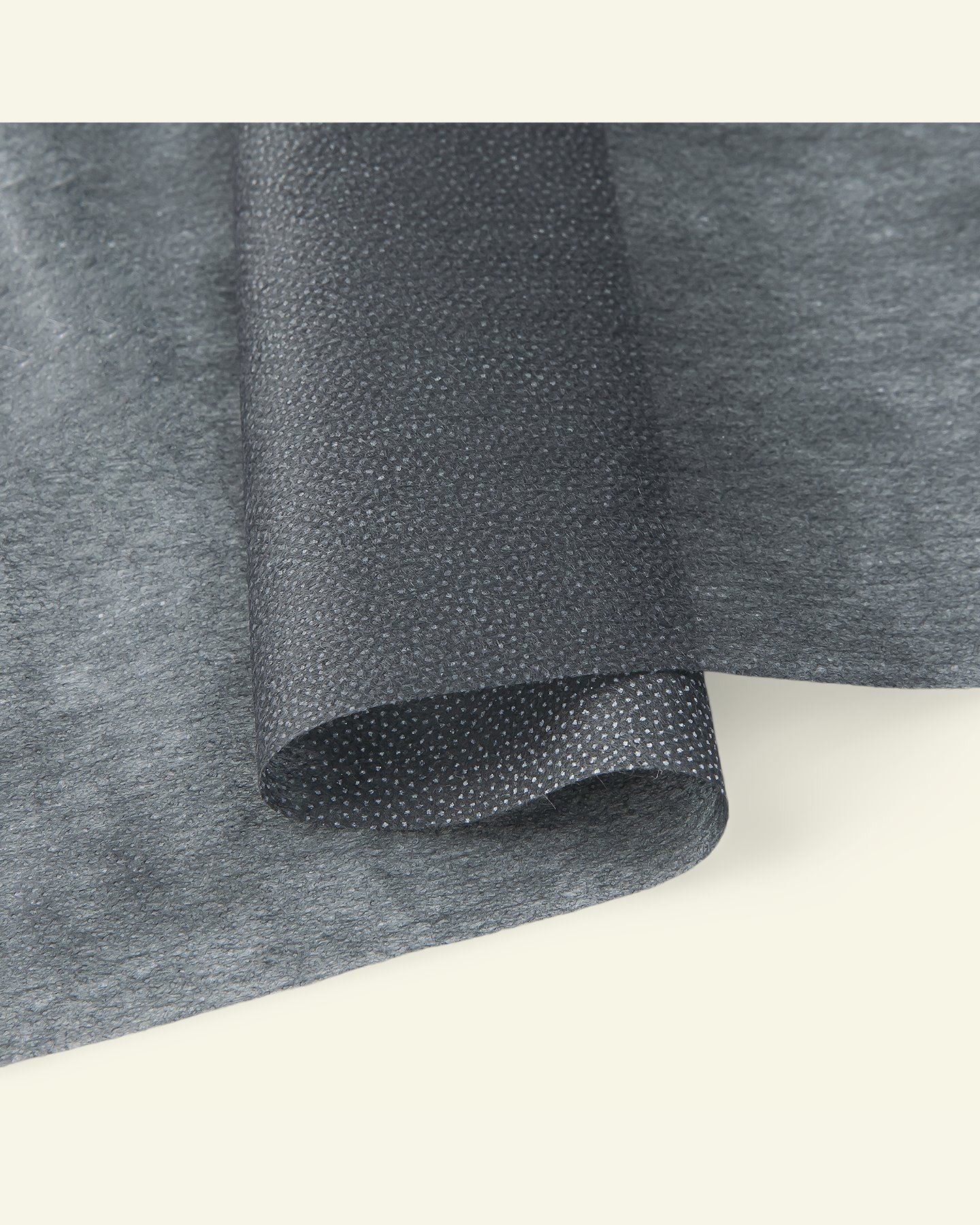 Stretch knitted interlining grey w/glue 9564_pack