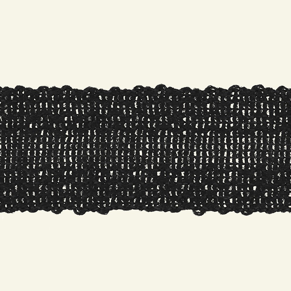 Strickband Wolltresse 30mm schwarz 3m 82081_pack