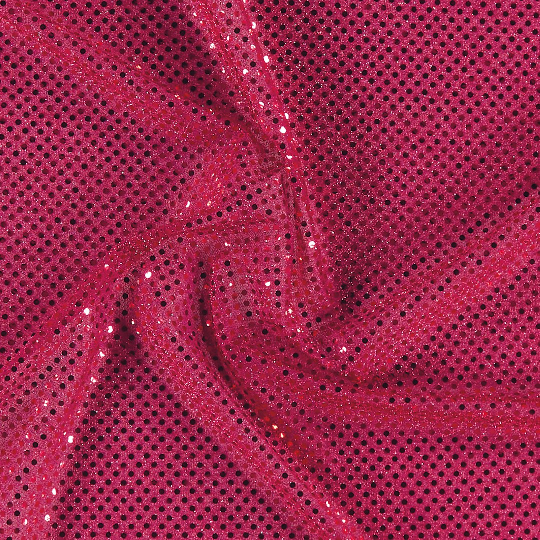 Billede af Strik med folie pailletter pink 3mm