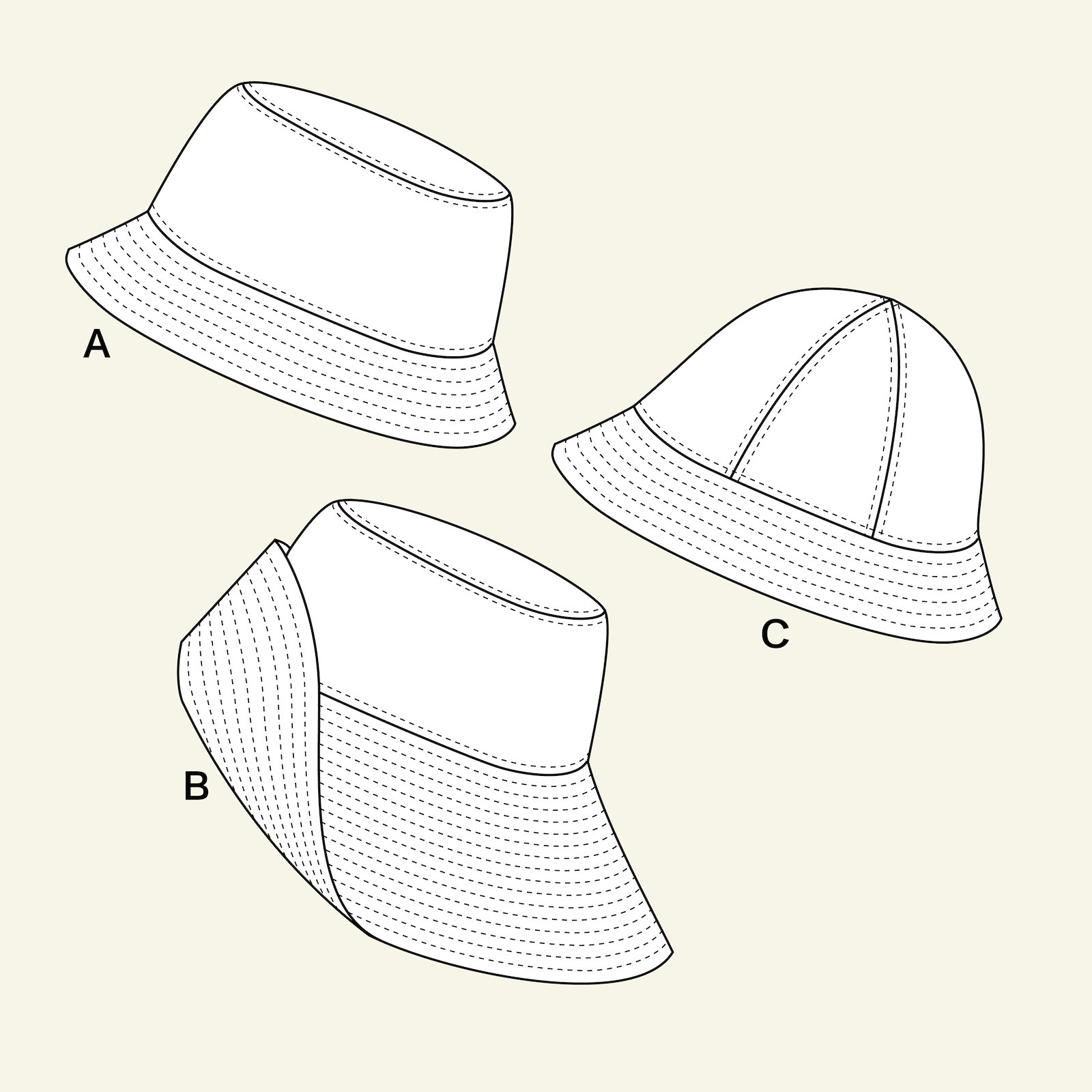 Sunhat, child/adult p90325_pack