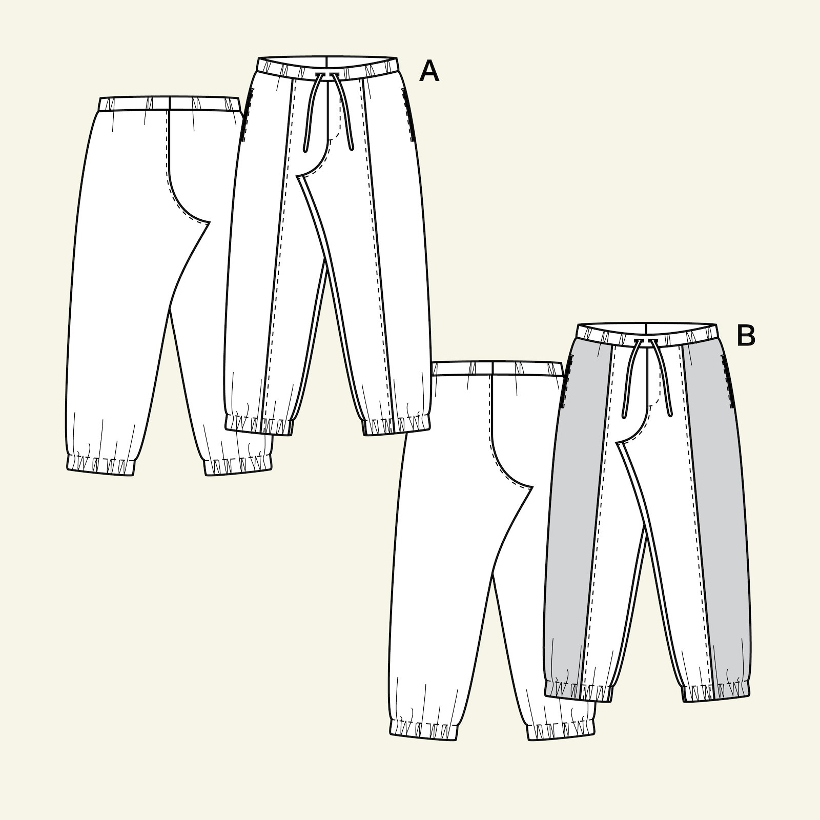 Sweat pants, 152/12y p60040_pack
