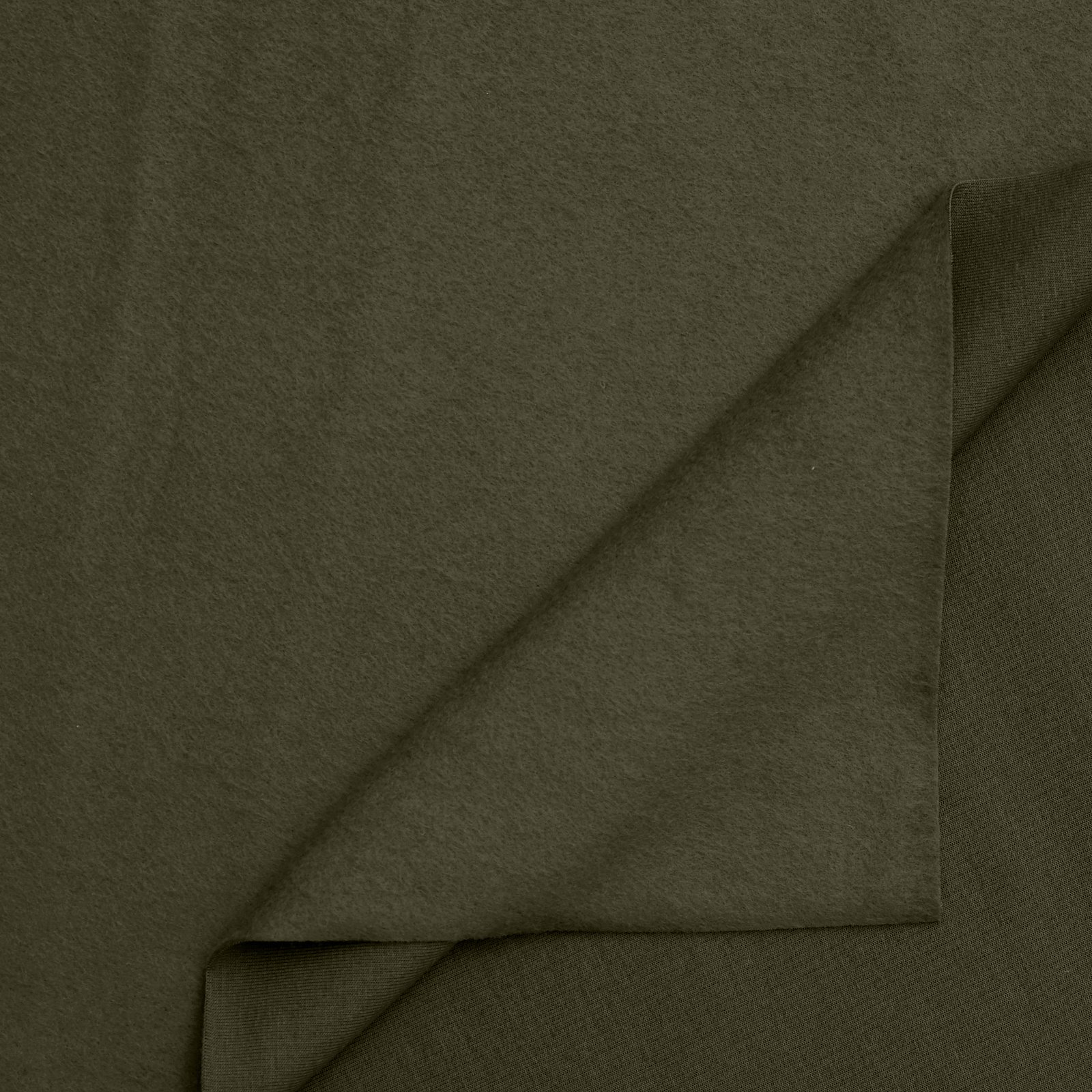 Sweatshirt m stretch olivgrön borstad 211892_pack_b