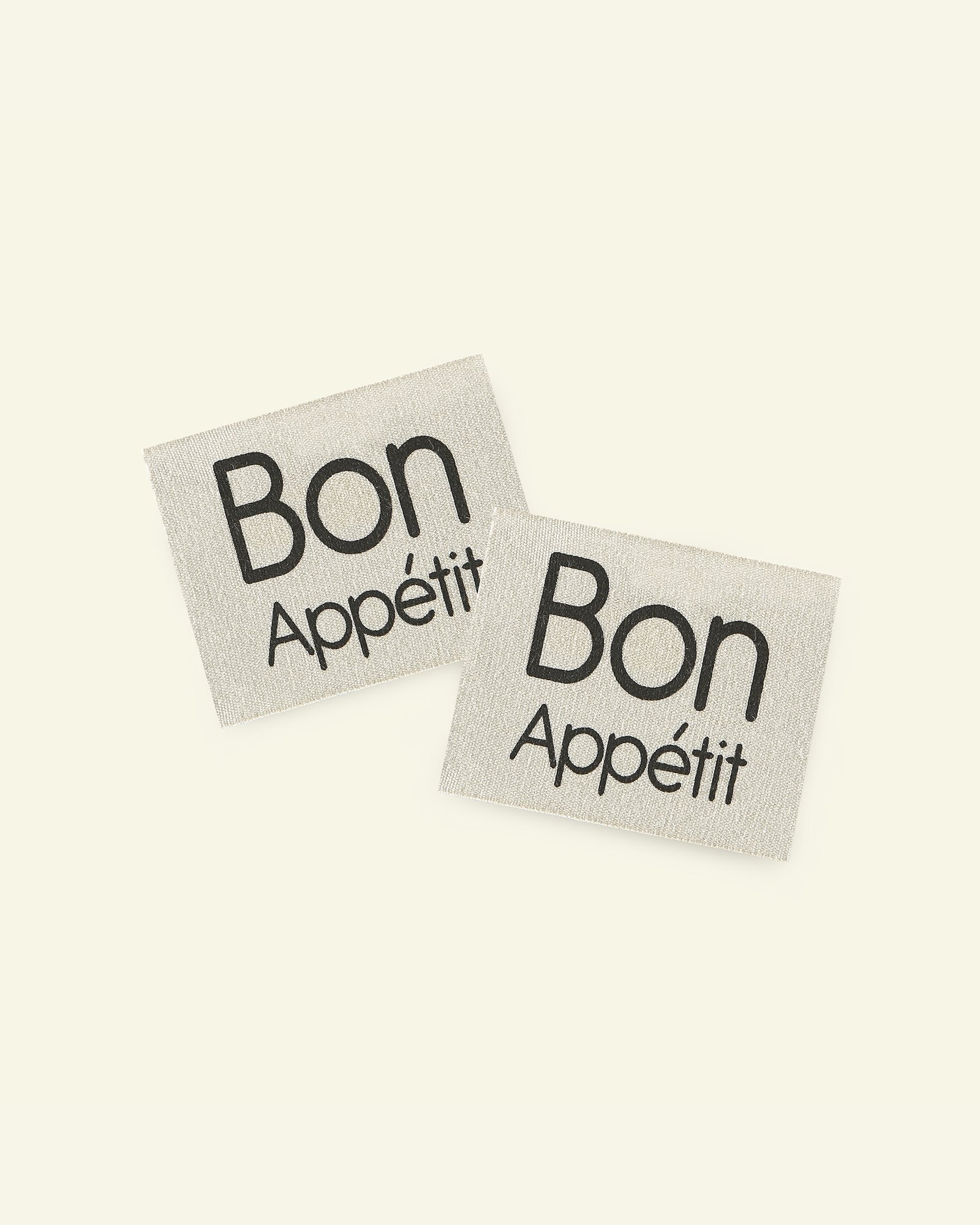 Symærke Bon Appétit 55x55mm natur 2stk 26318_pack