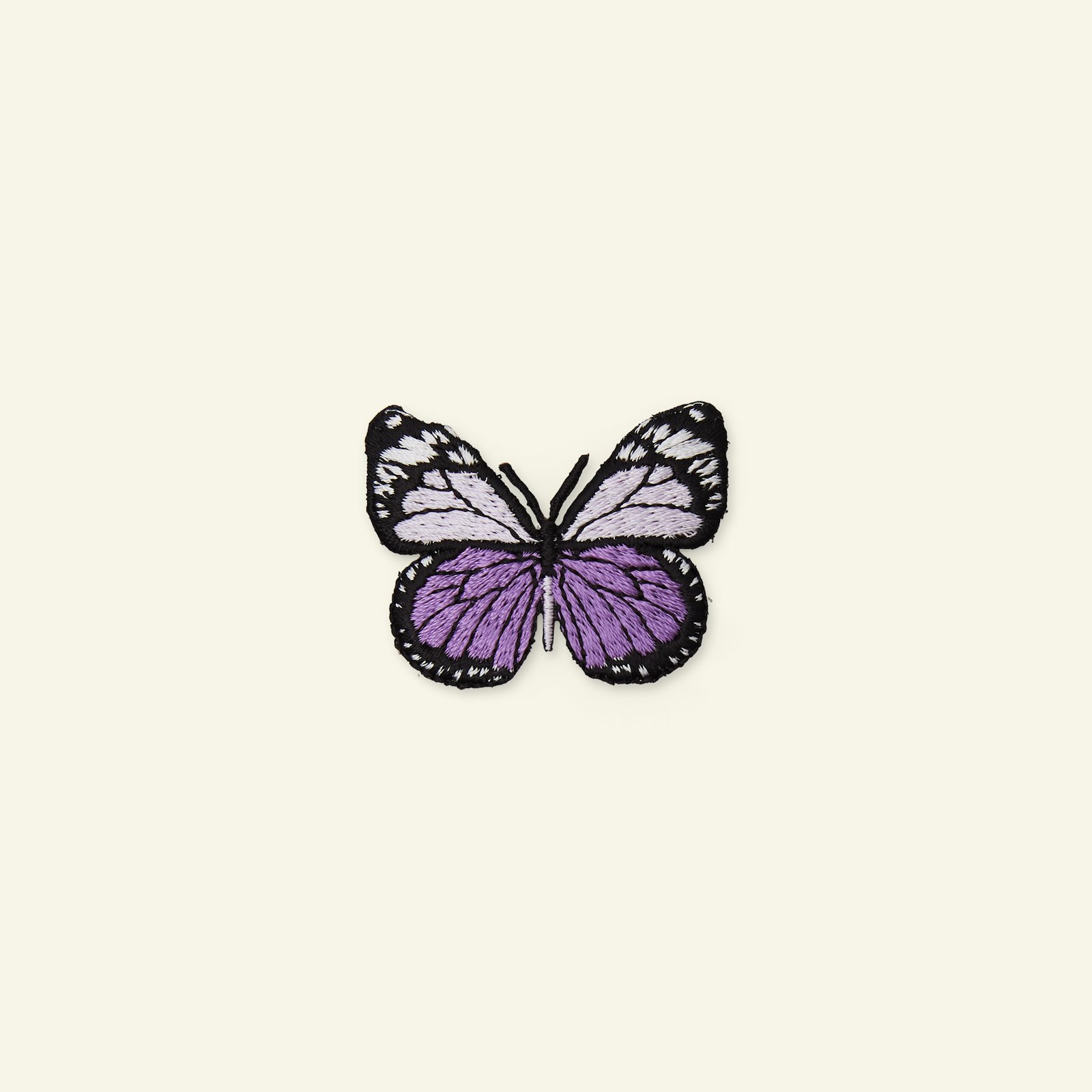 Symærke sommerfugl 38x47mm lilla 24968_pack
