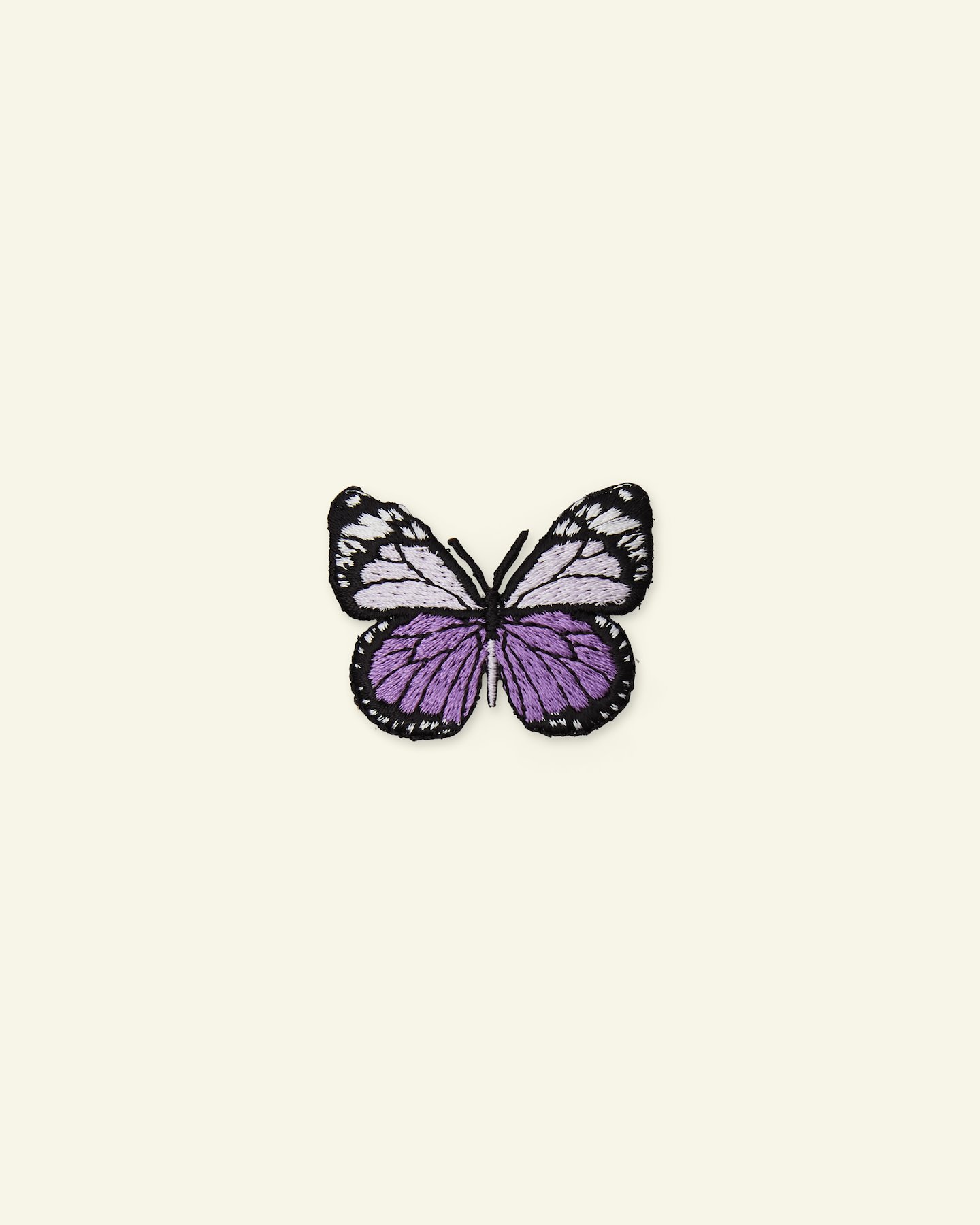 Symærke sommerfugl 38x47mm lilla 24968_pack