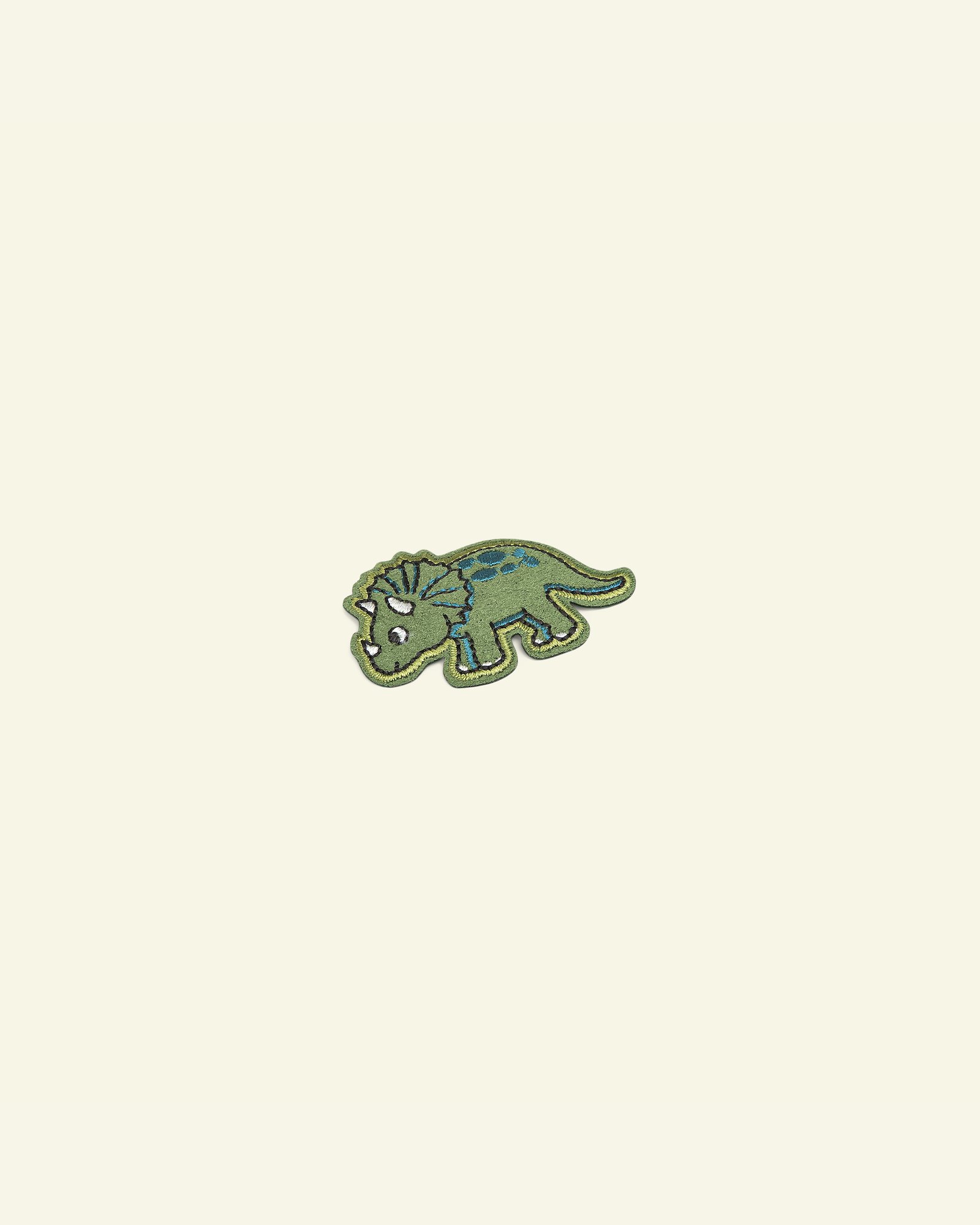 Symærke triceratops 50x29mm grøn 1 stk 24807_pack