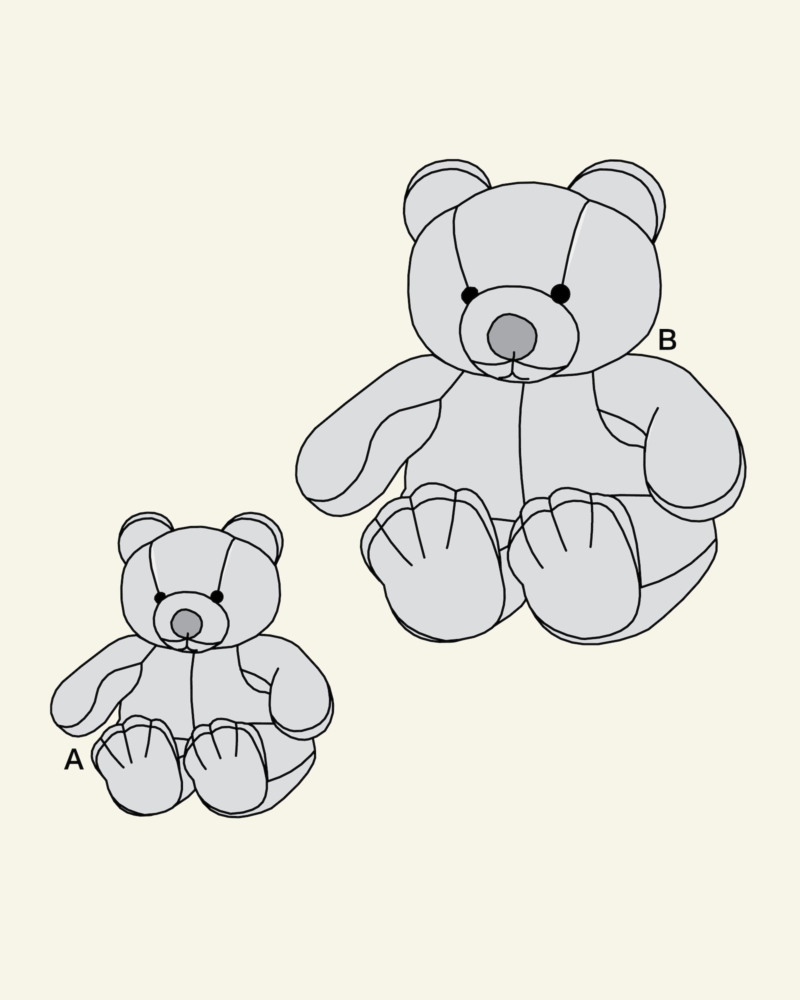 Teddy bear p90070_pack