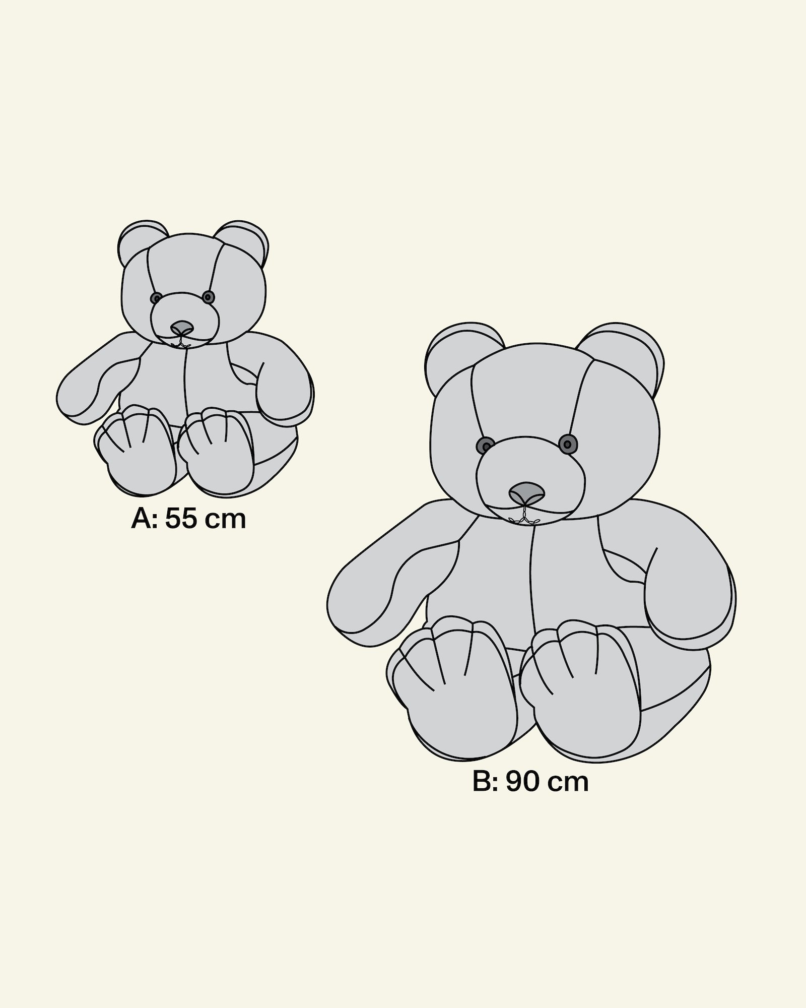 Teddy bear p90070_pack