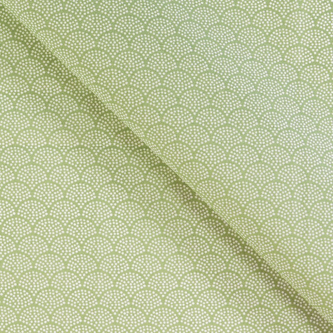 Billede af Tekstilvoksdug m lys grøn /hvide buer