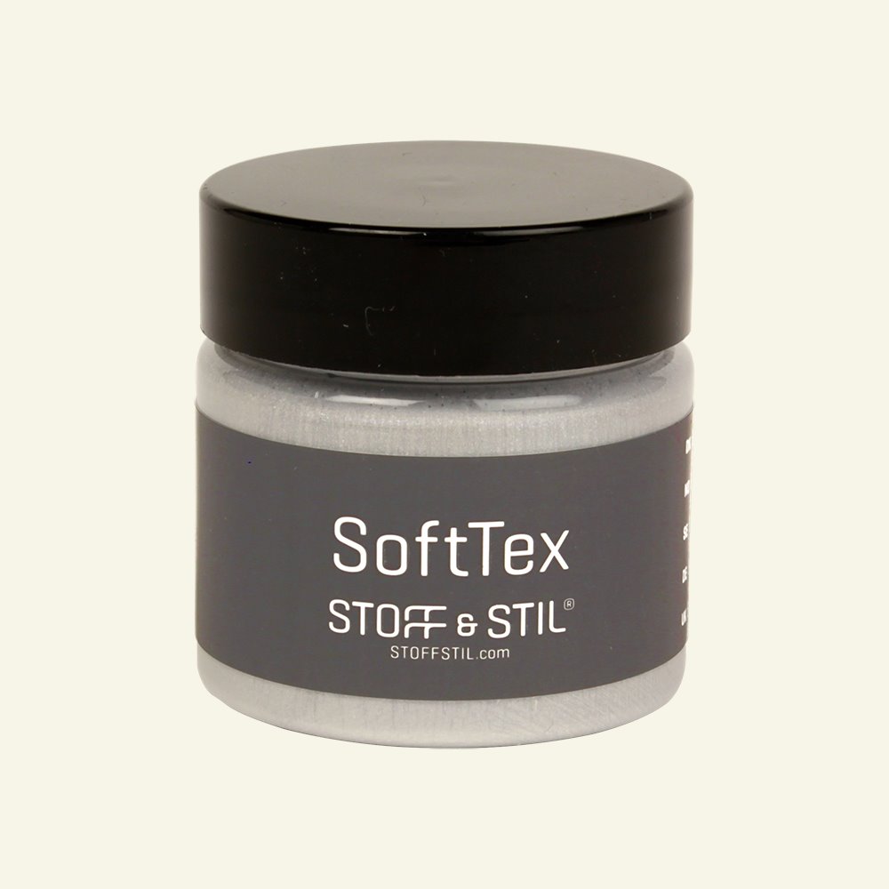 Textile paint Soft Tex 50ml silver 28928_pack