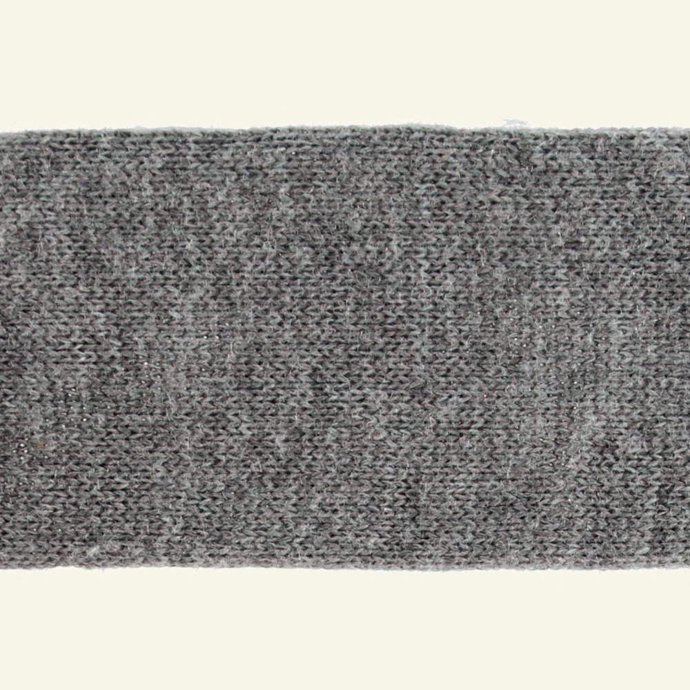 Tube knit 60mm grey mixture 1m 82105_pack