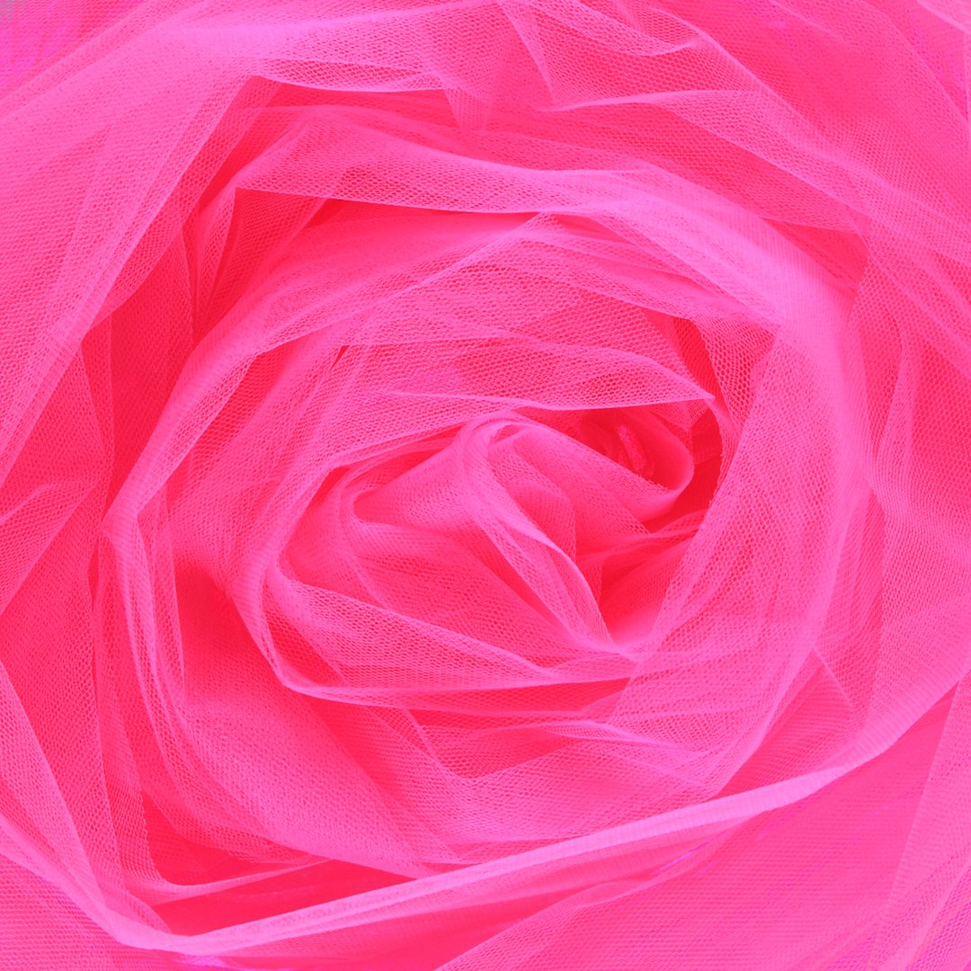 Billede af Tyl neon pink