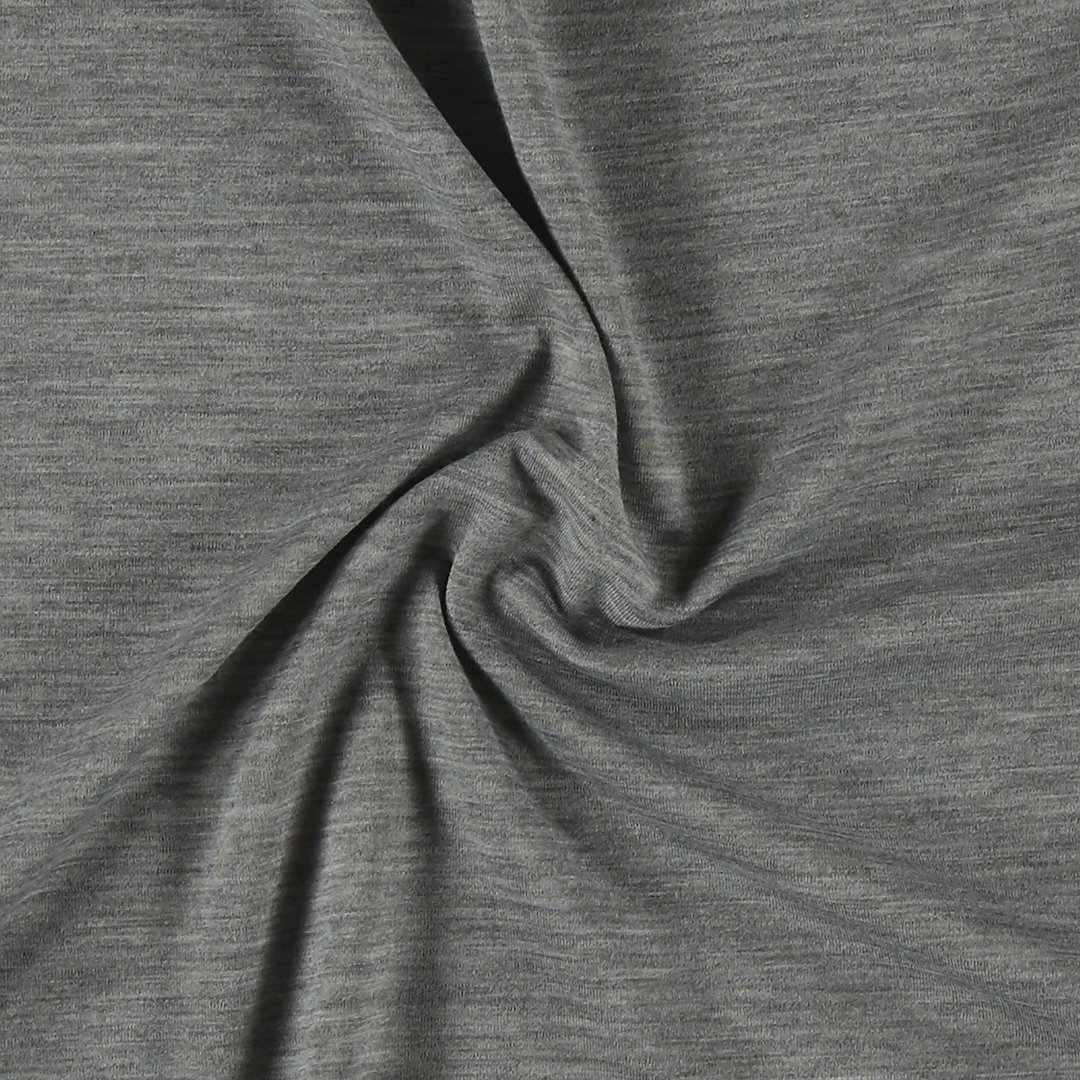 Se Uld/acryl jersey grå mel/hvid 2-sidet hos Selfmade