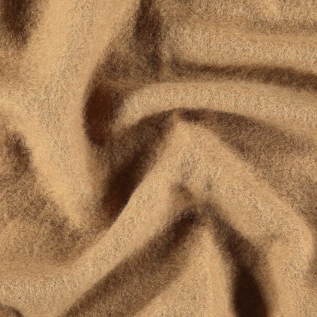 Billede af Uldfilt mørk beige melange