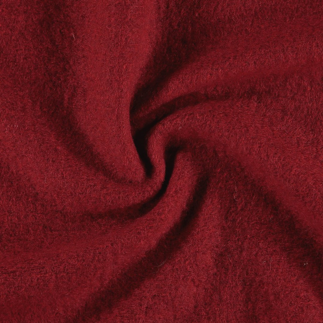 Billede af Uldfilt mørk rød melange