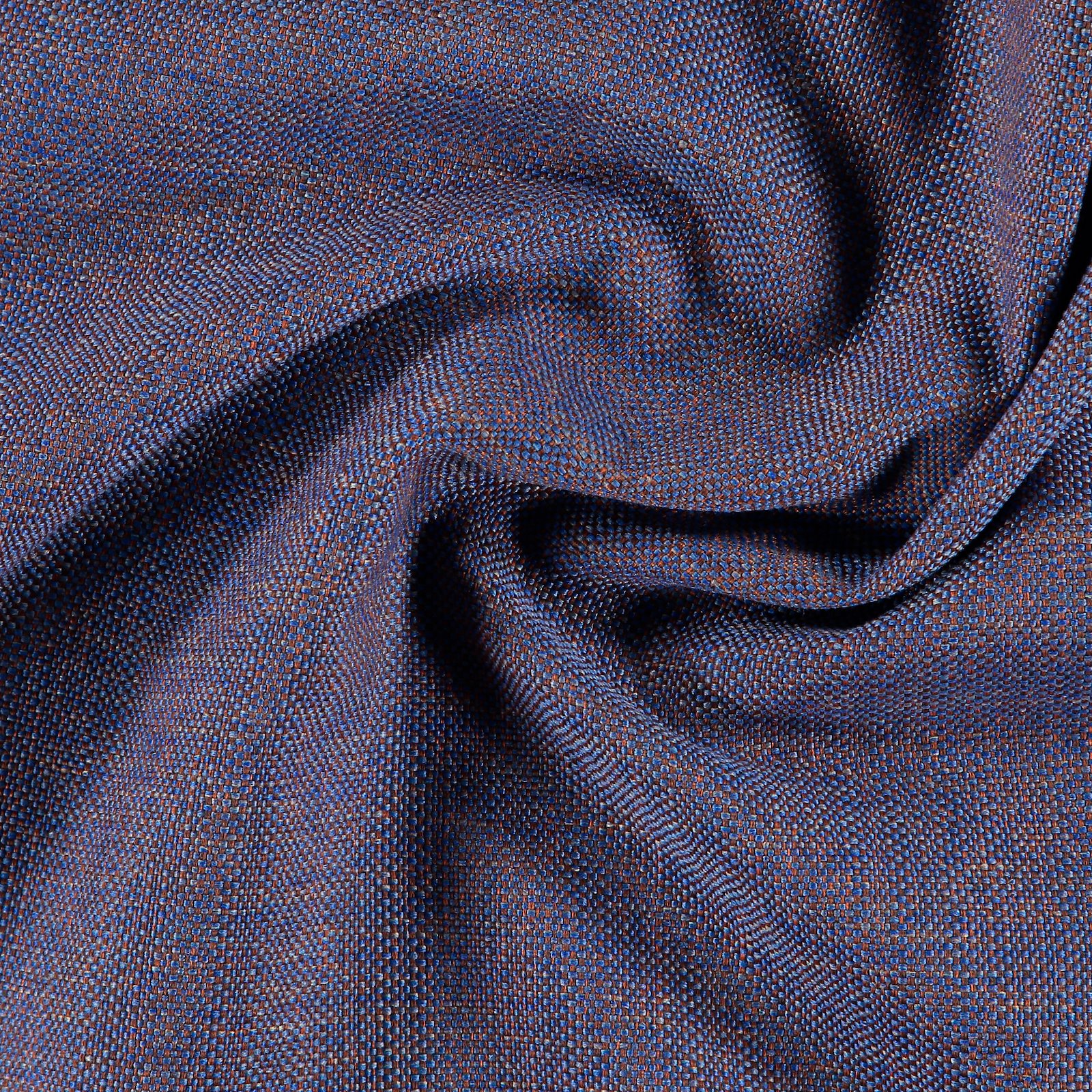 Upholstery fabric cobalt blue/caramel 824156_pack