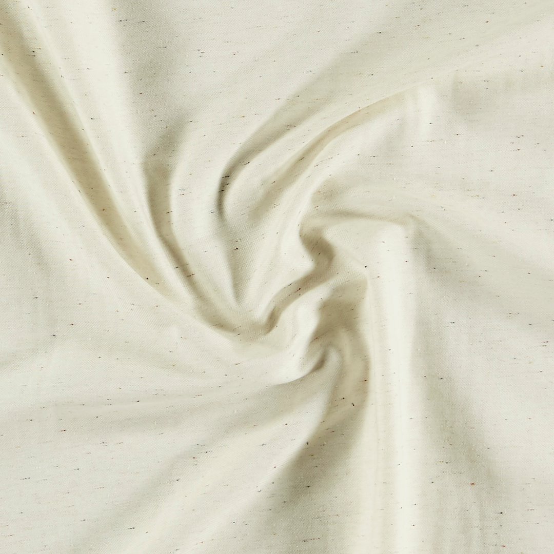 Billede af Vævet bomulds mix med farved nister