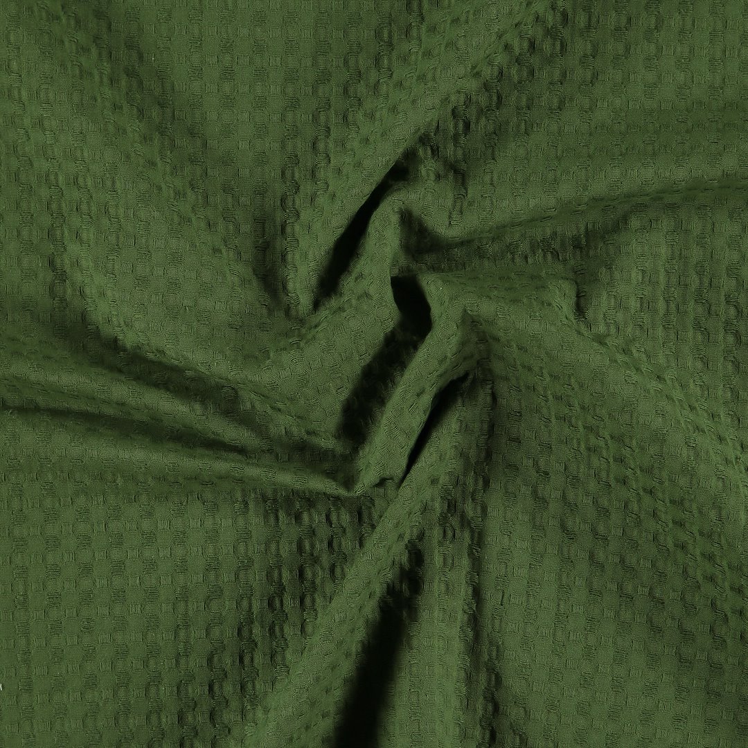 Billede af Vævet jacquard bladgrøn med struktur