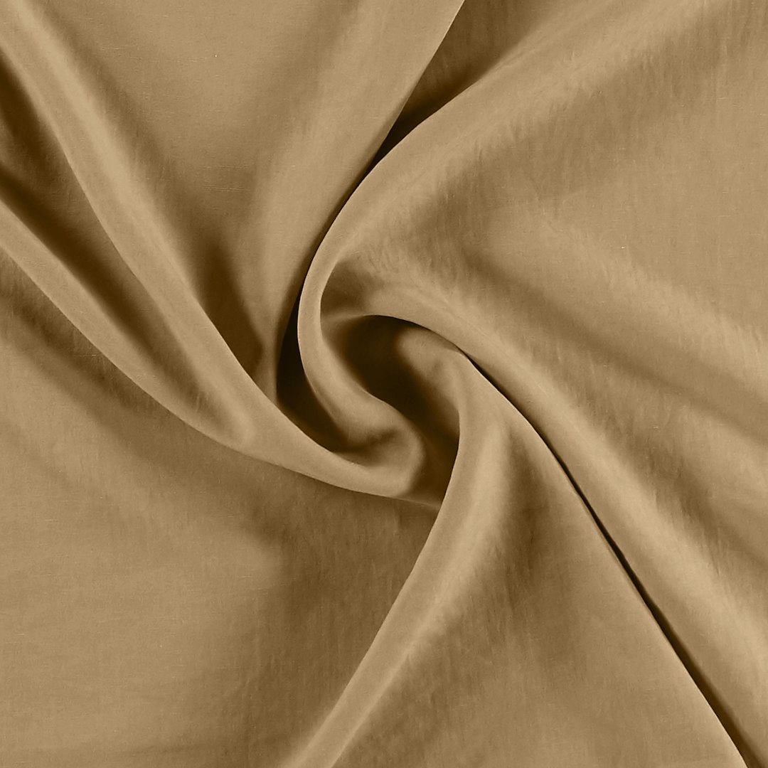 Billede af Vævet lyocell mørk beige