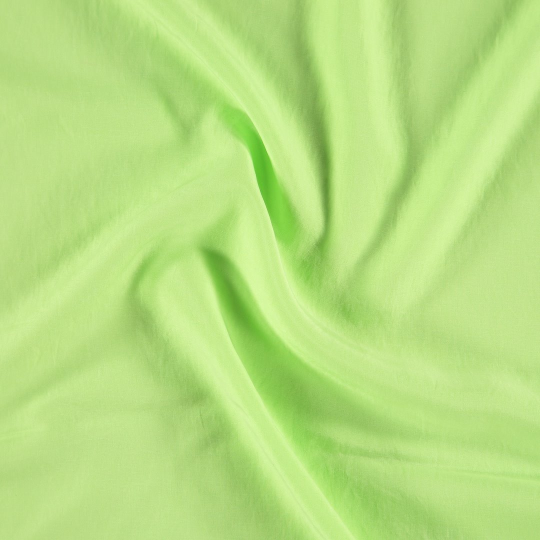 Se Vævet lyocell pastel grøn hos Selfmade