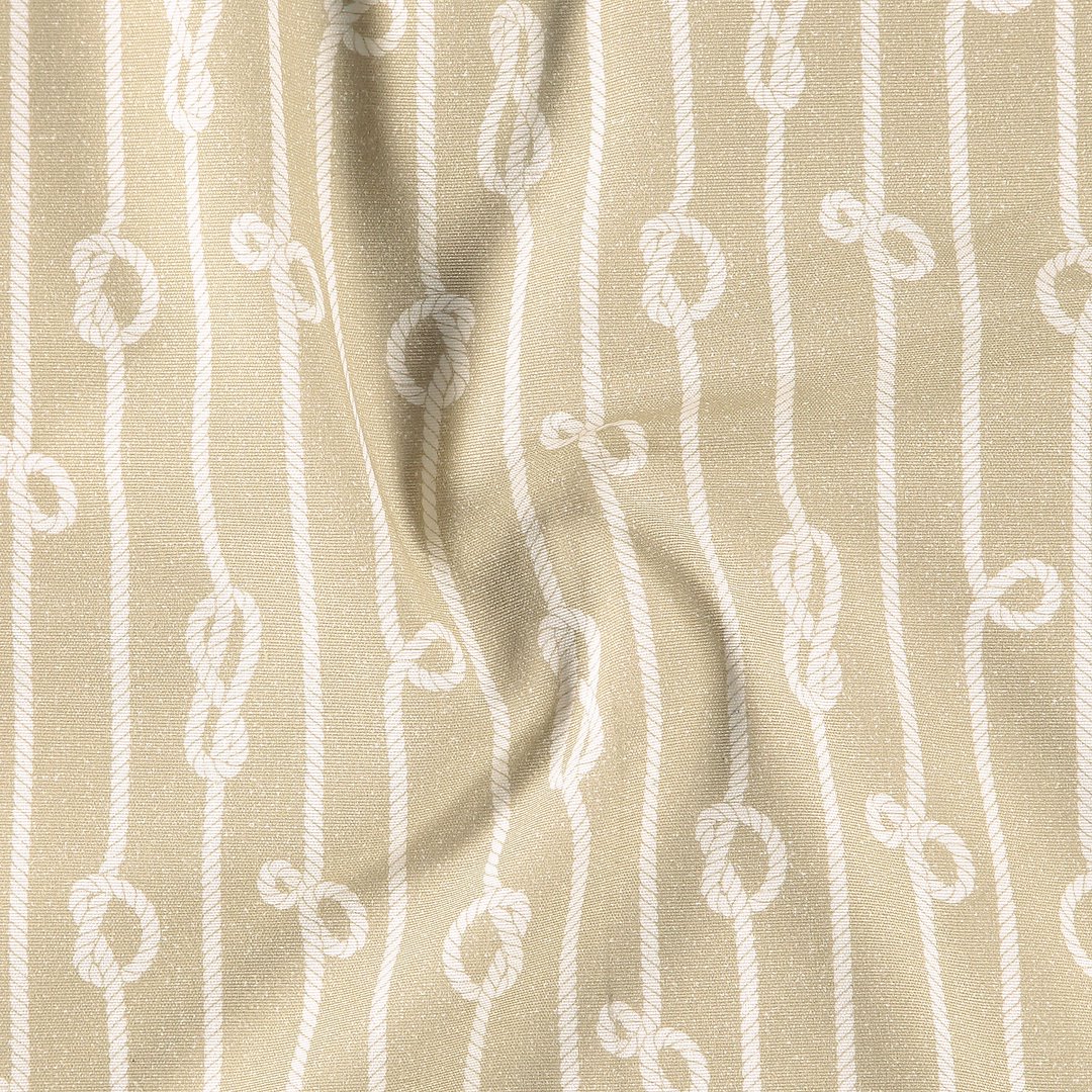 Billede af Vævet sand med reb og knuder