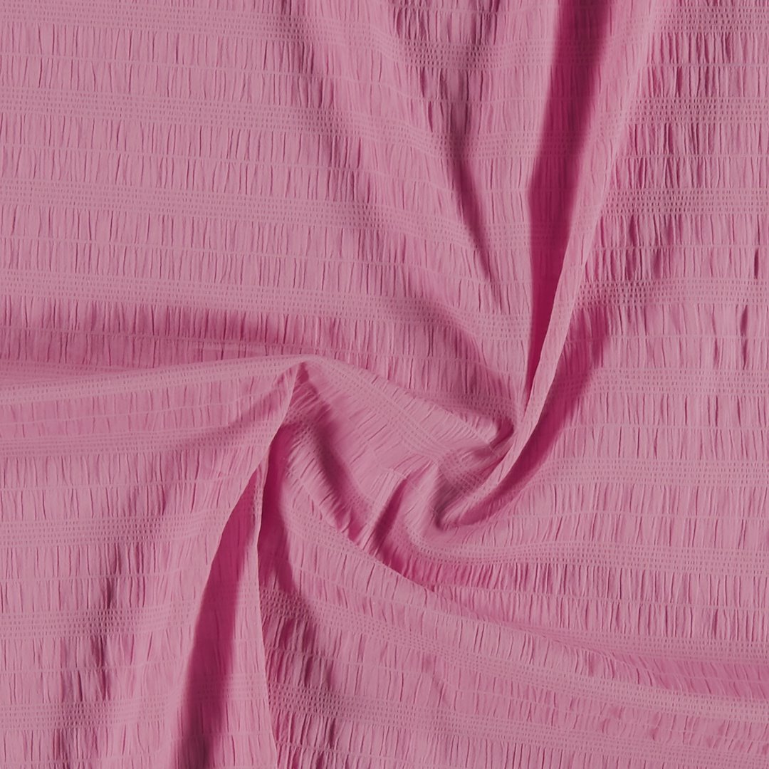 Billede af Vævet smock lys pink