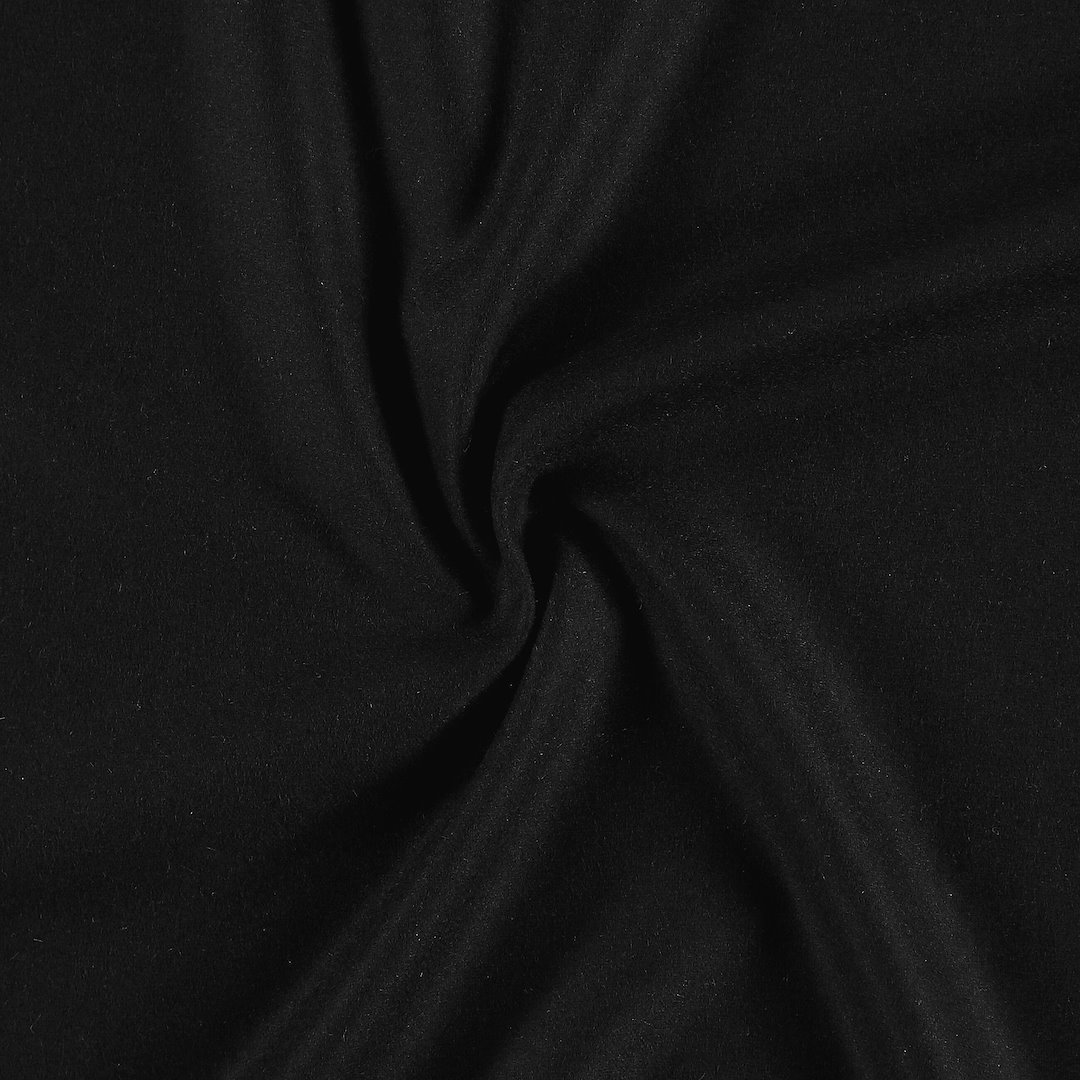 Billede af Vævet uld sort