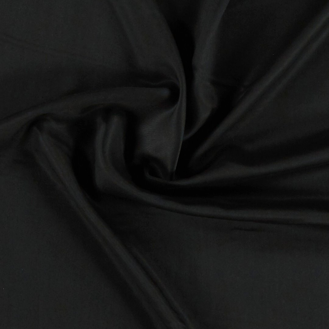 Billede af Vævet viscose sort