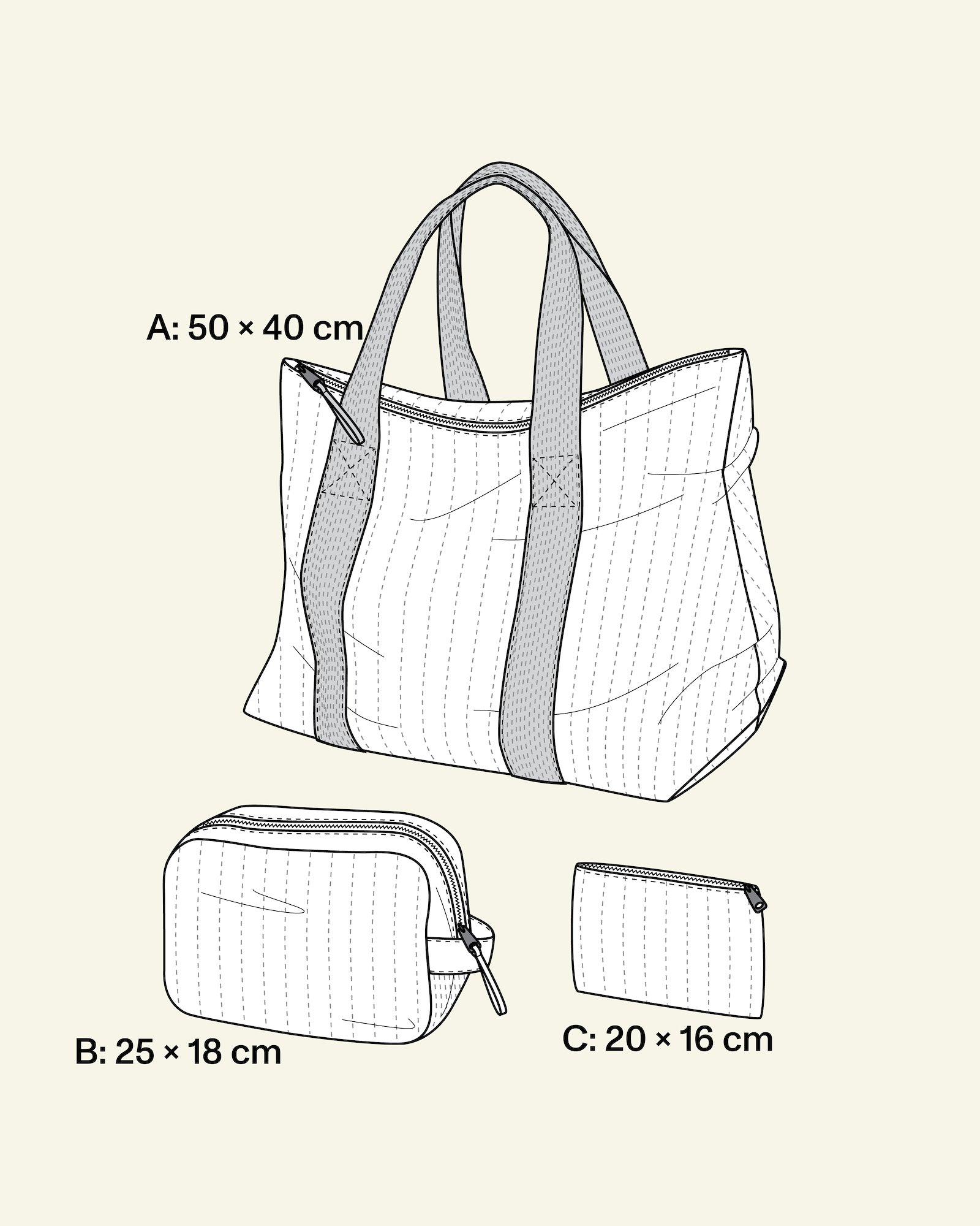 Väska, necessär och sminkväska p90294_pack