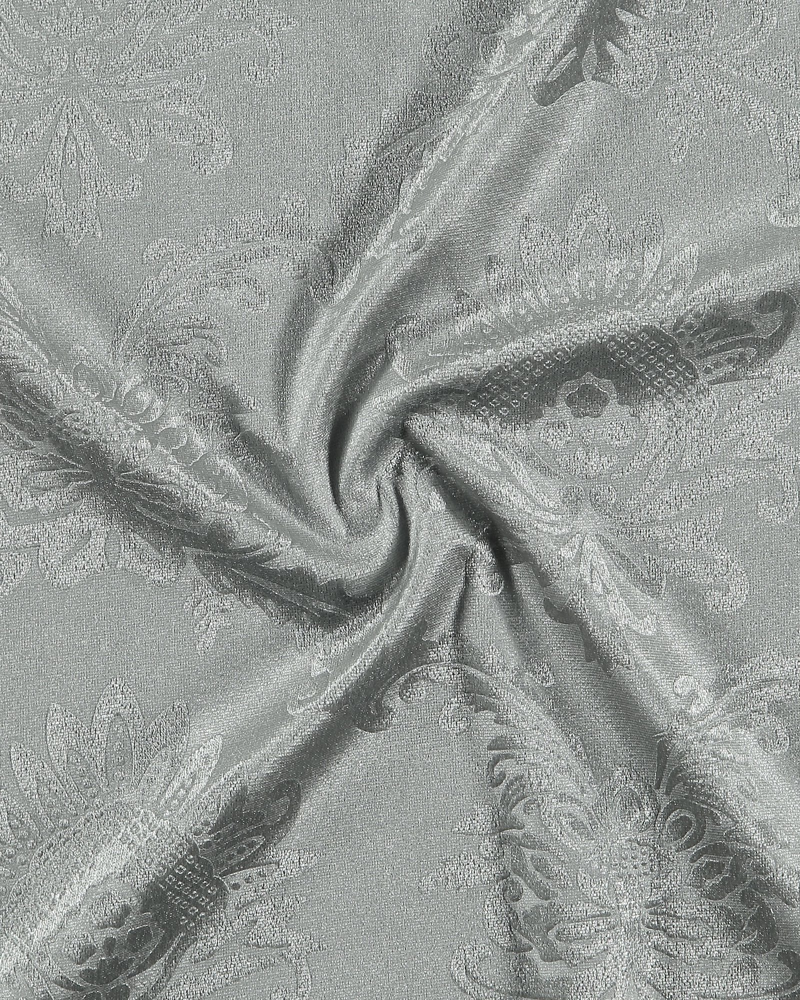 Velour grå präglat mönster 250405_pack