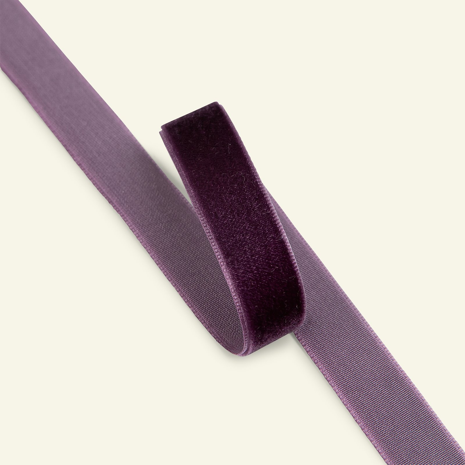 Veloursband, 15mm Aubergine, 3m 26089_pack