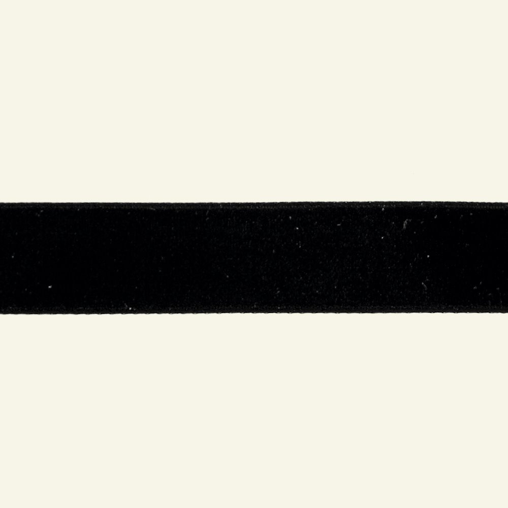 Velvet ribbon 15mm black 3m 26033_pack