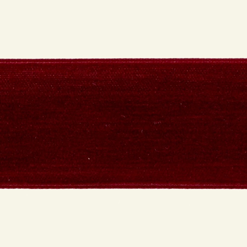 Velvet ribbon 38mm red 3m 26021_pack