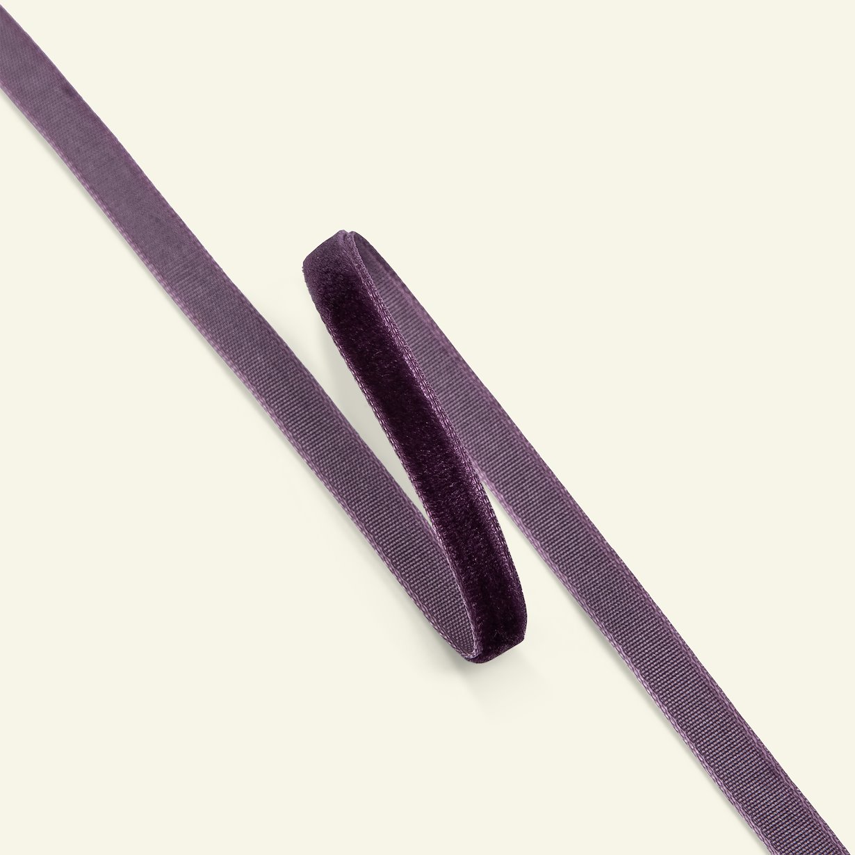Velvet ribbon 7mm light purple 3m