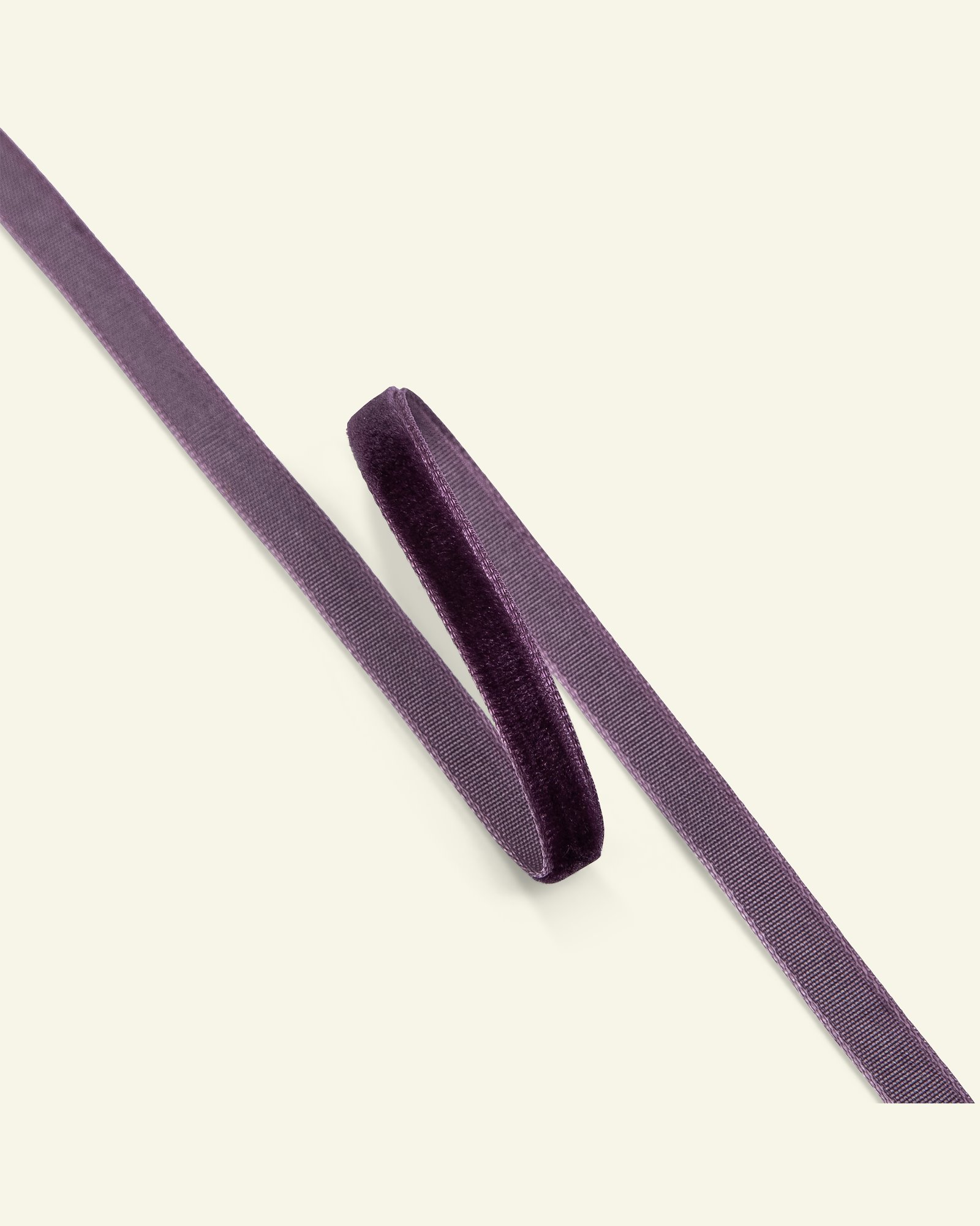 Velvet ribbon 7mm aubergine 3m 20079_pack