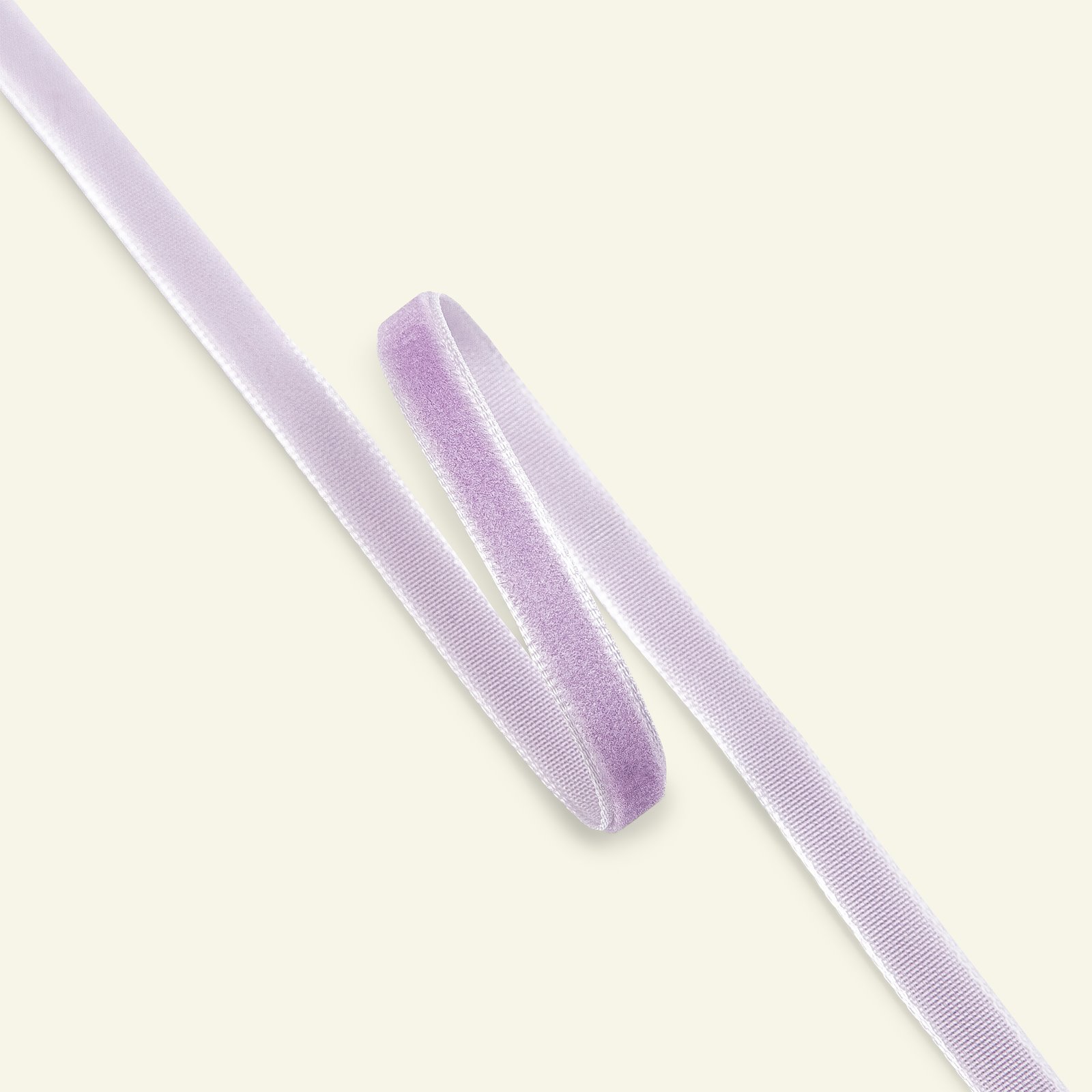 Velvet ribbon 7mm light purple 3m