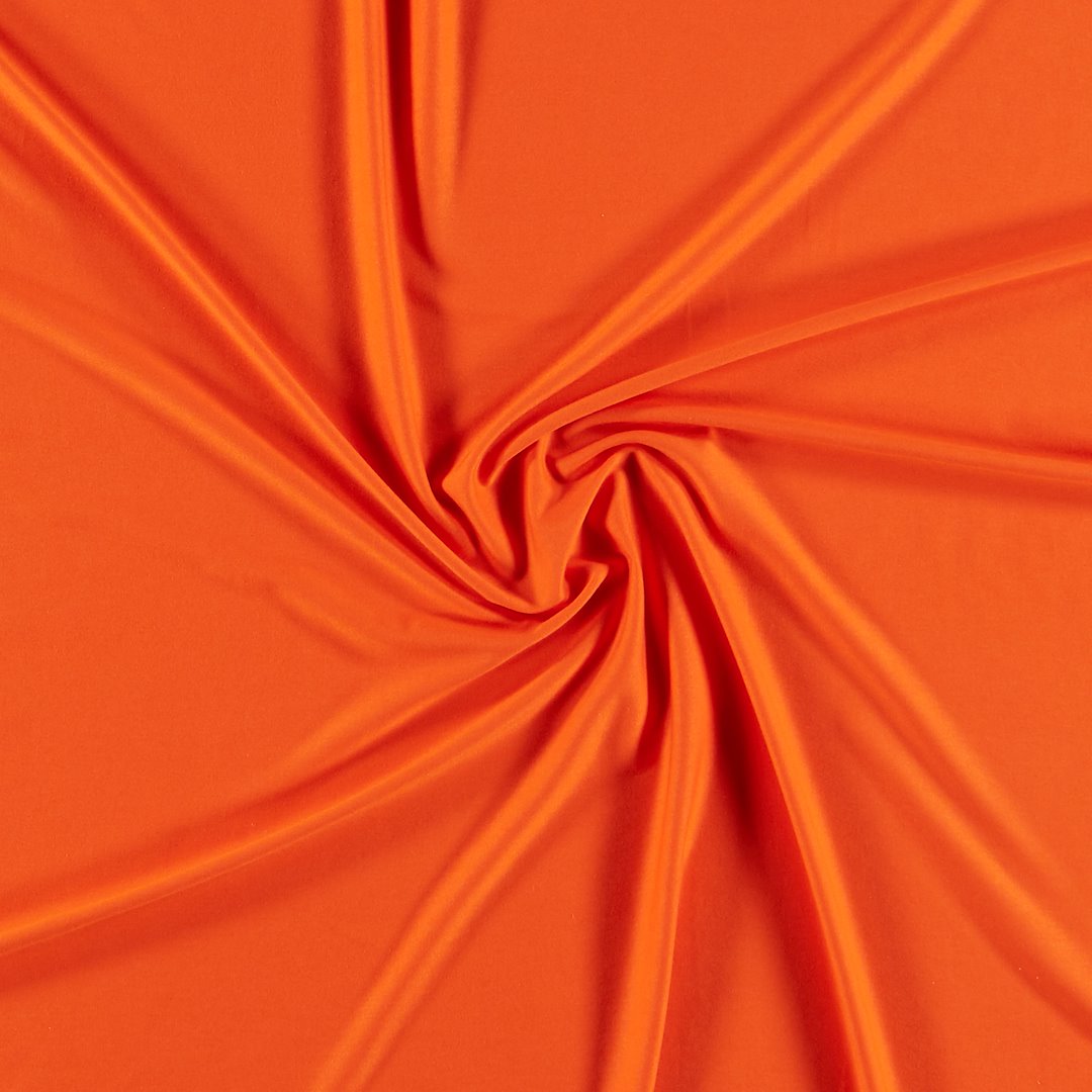Billede af Viscose jersey mørk klar orange