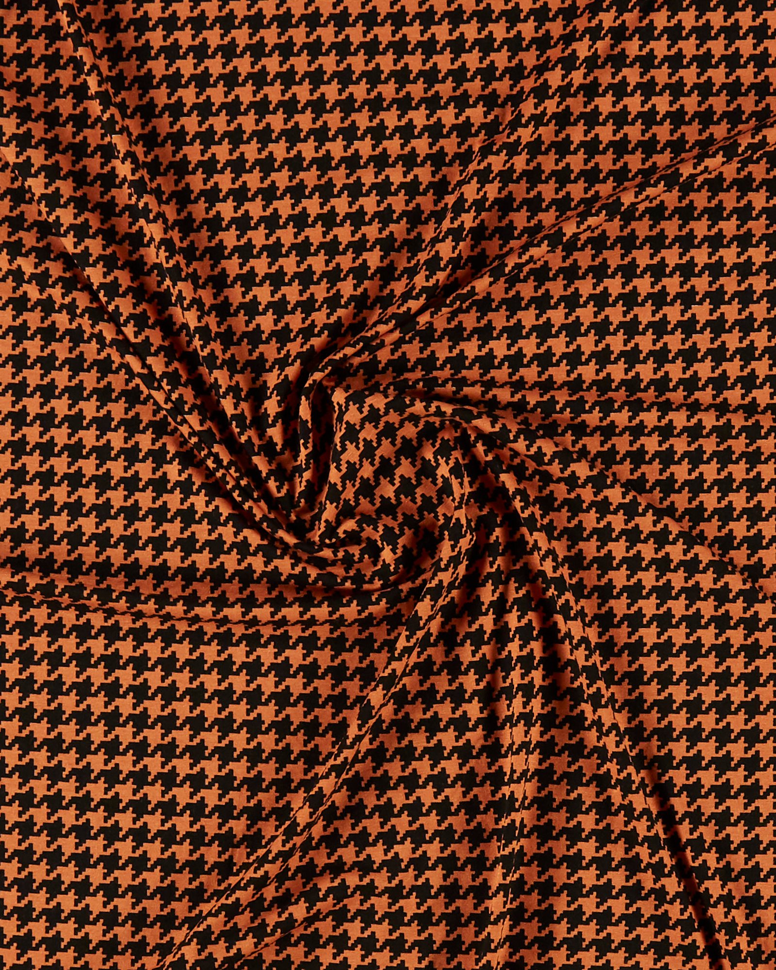 Viscose jersey orange m grafisk print 273518_pack