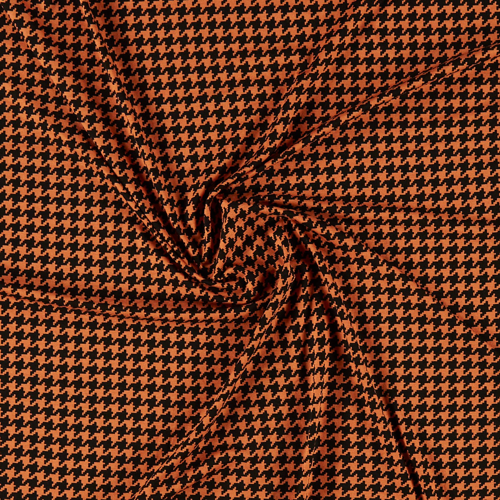 Viscose jersey orange w graphic print 273518_pack