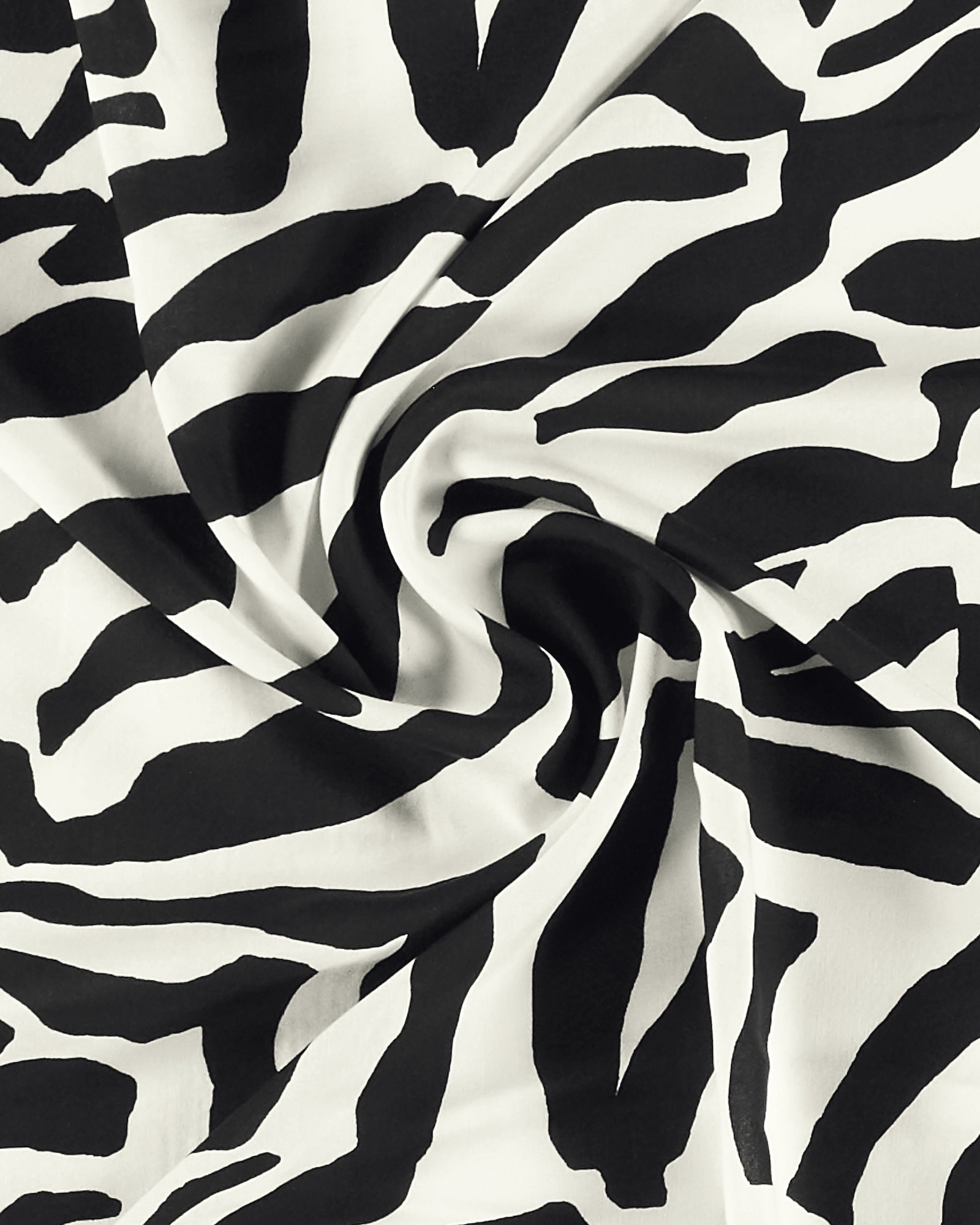 Viskose schwarz weiß zebra 710802_pack