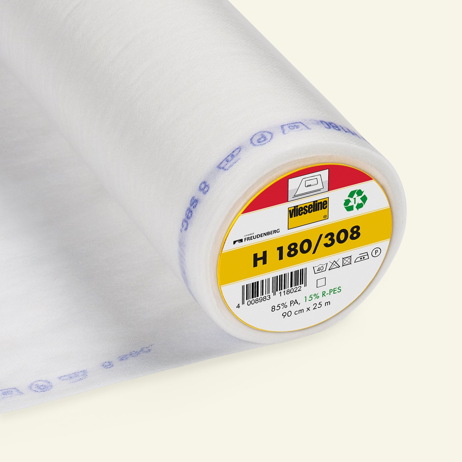 Vlieseline fusible interlining H180white 9608_pack