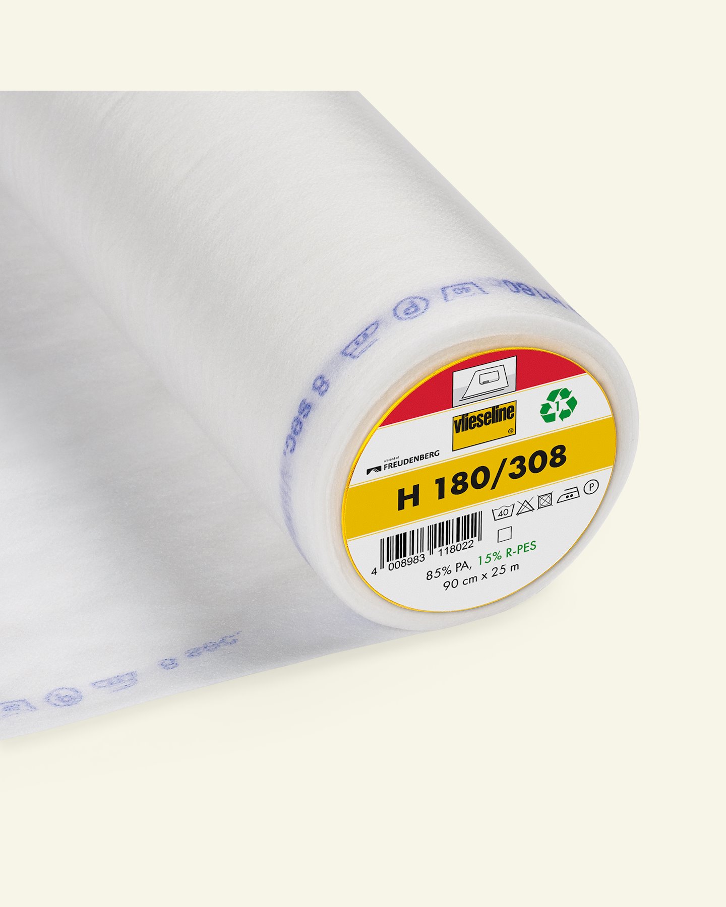 Vlieseline fusible interlining H180white 9608_pack