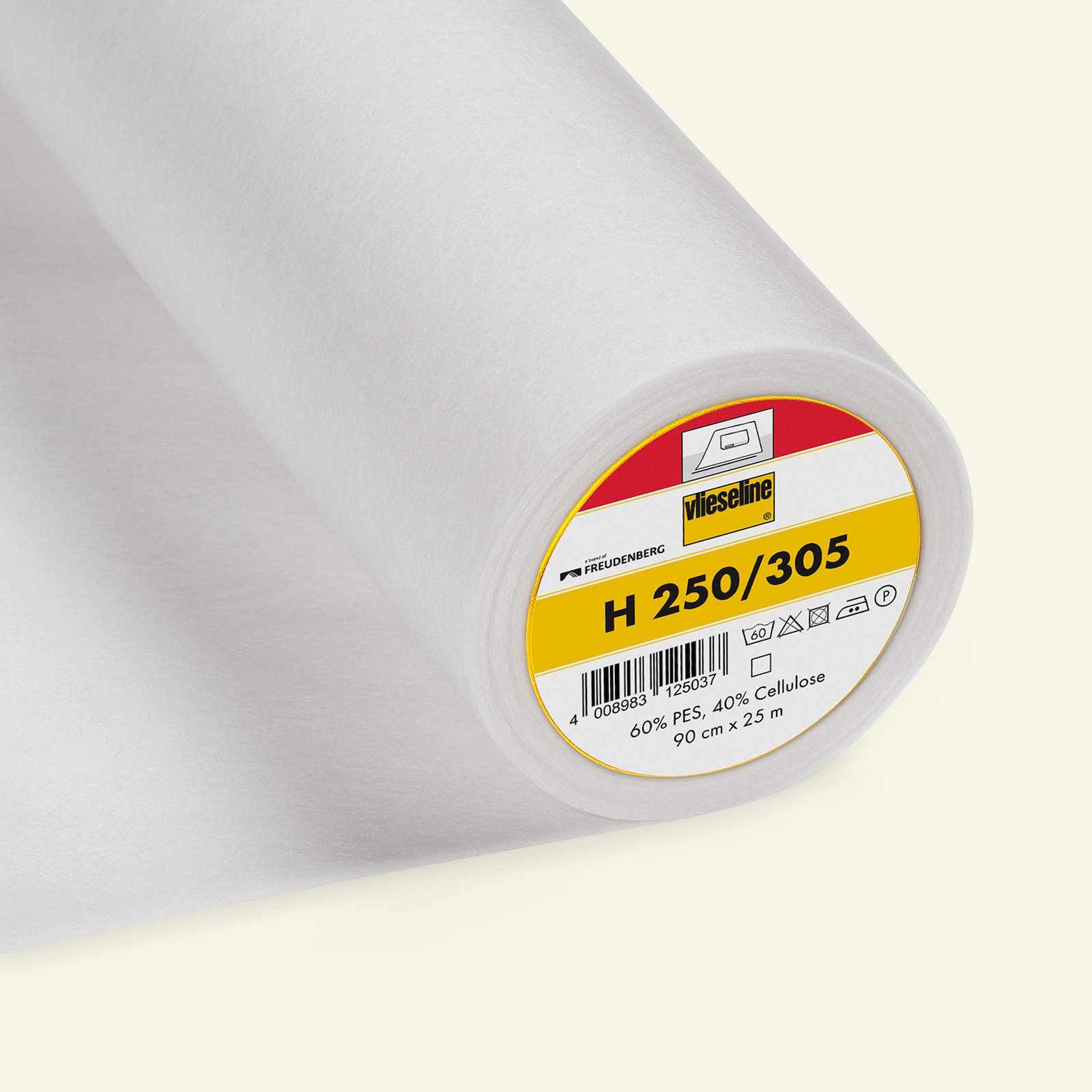 Vlieseline fusible interlining H250white 9600_pack
