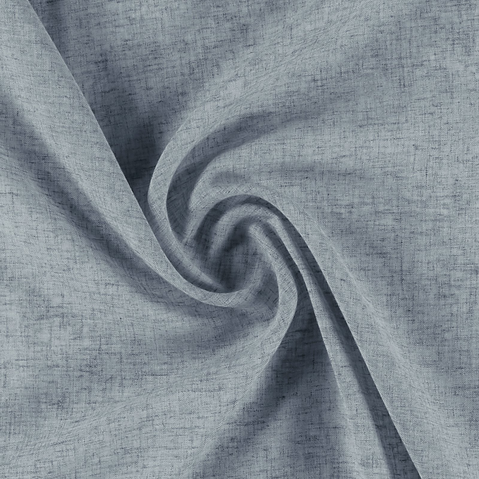 Voile dusty royal blue polyester/linen blend 835187_pack