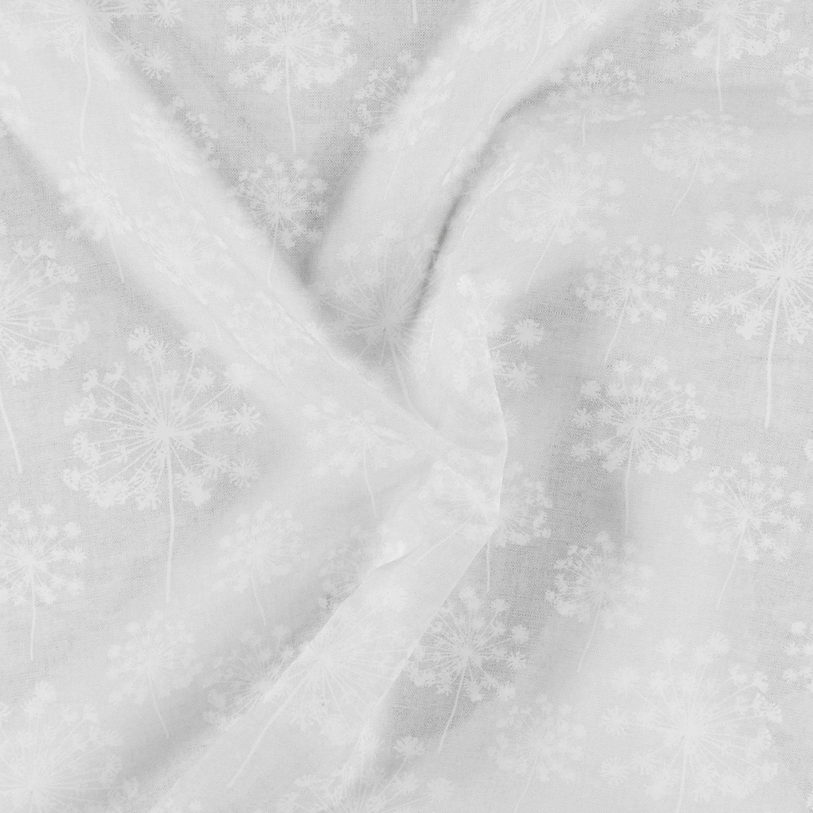 Voile grey allium flower white print 816346_pack