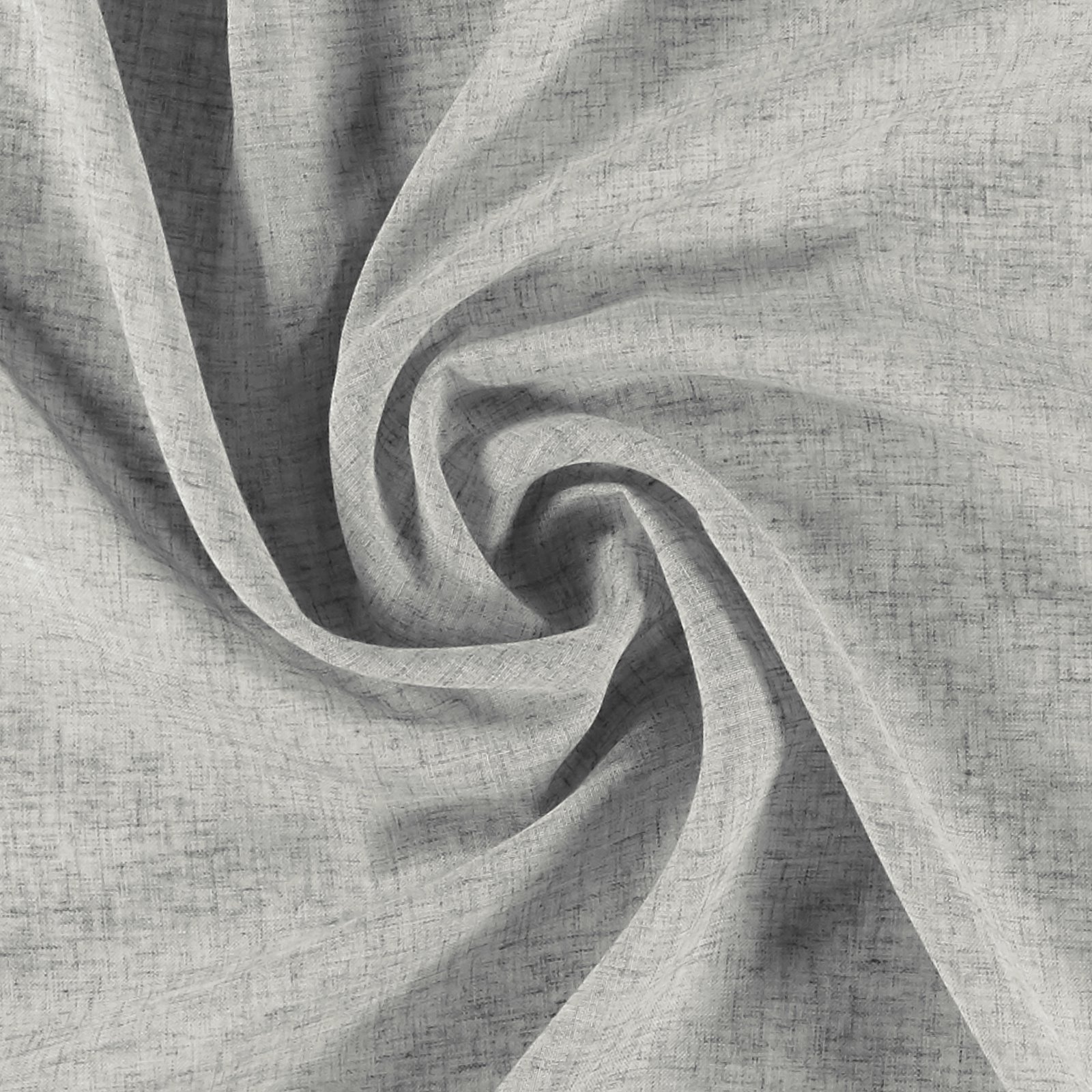 Voile grey polyester/linen blend 835167_pack