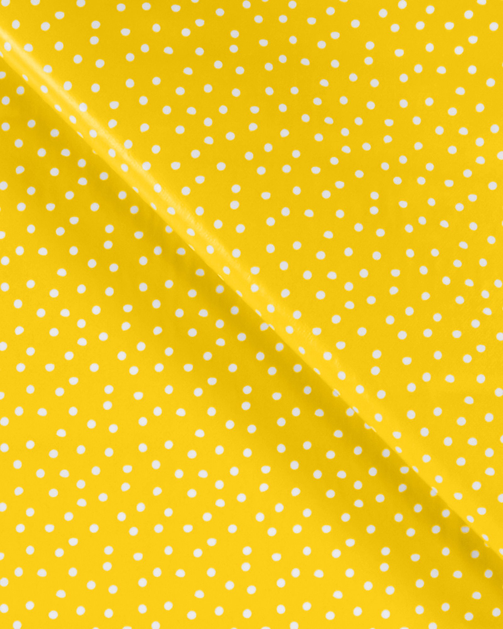 Wachstuch, Gelb mit weißen Punkten 866115_pack